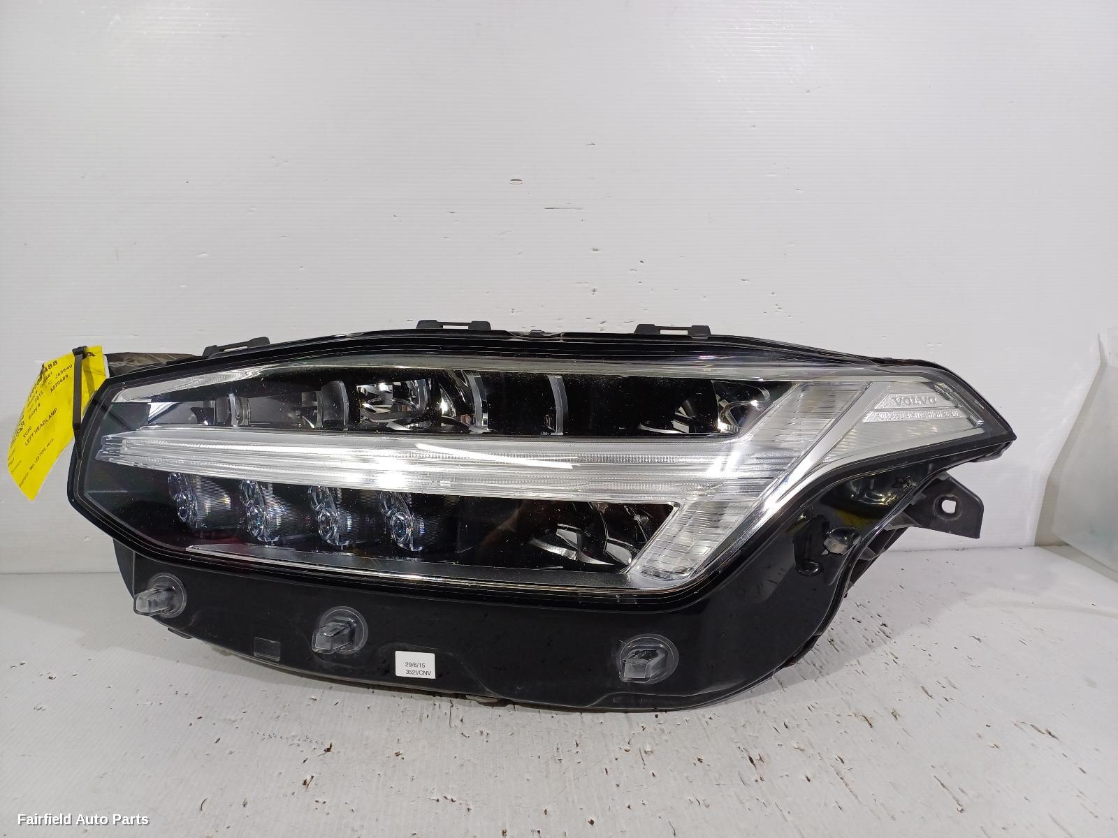2015-2026 Volvo Xc90 Left Headlamp