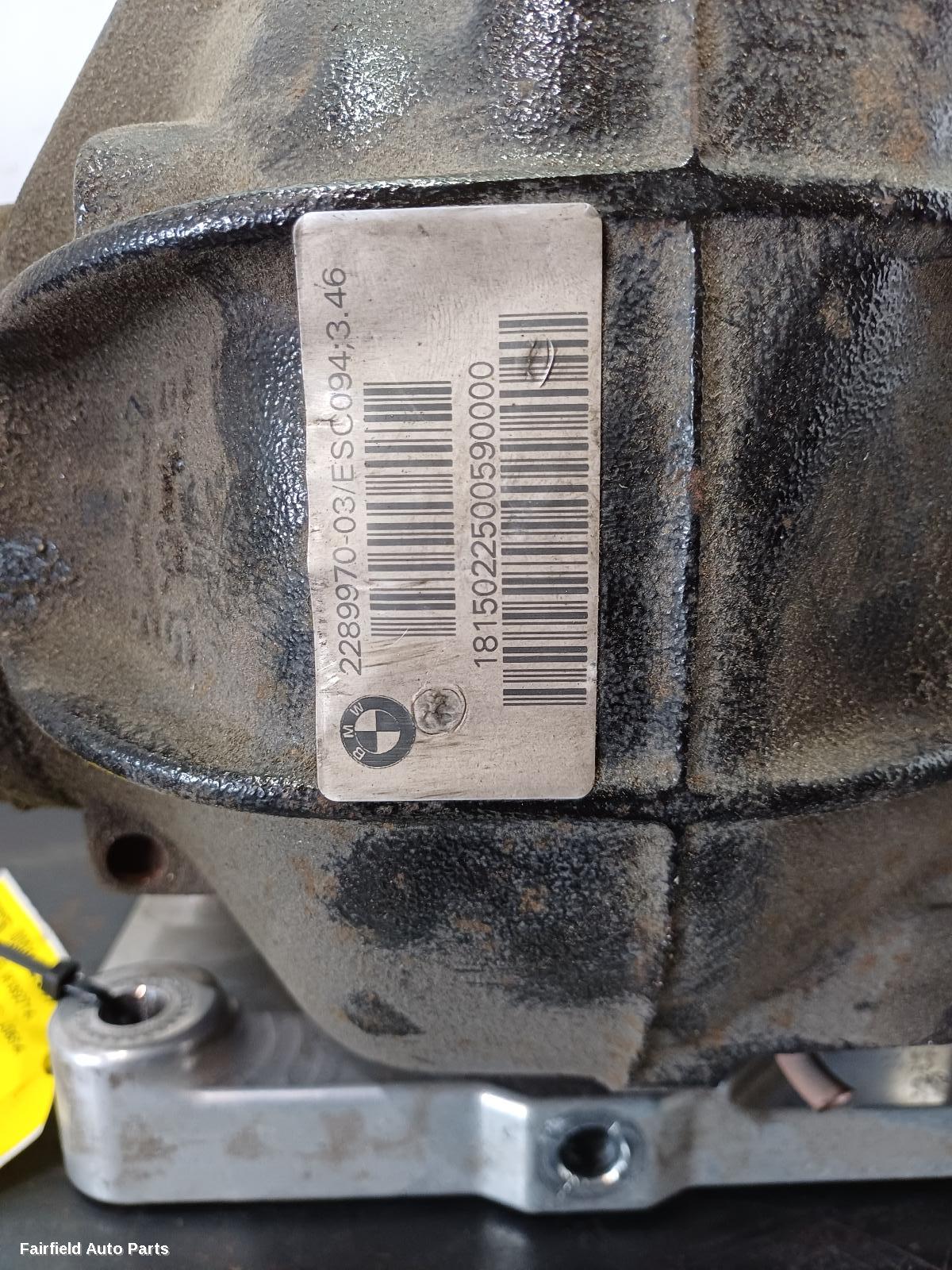 2014-2016 Bmw 3 Series Differential Centre
