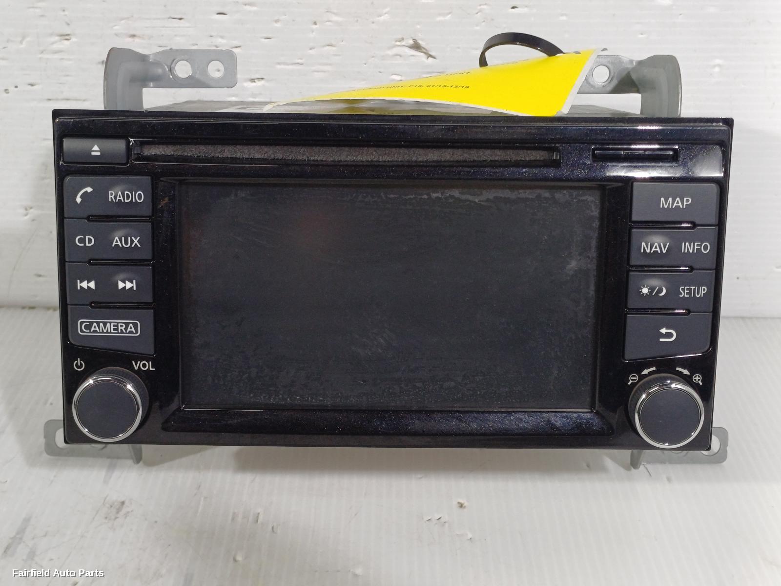 2015-2019 Nissan Juke Radio Cd Dvd Sat Tv