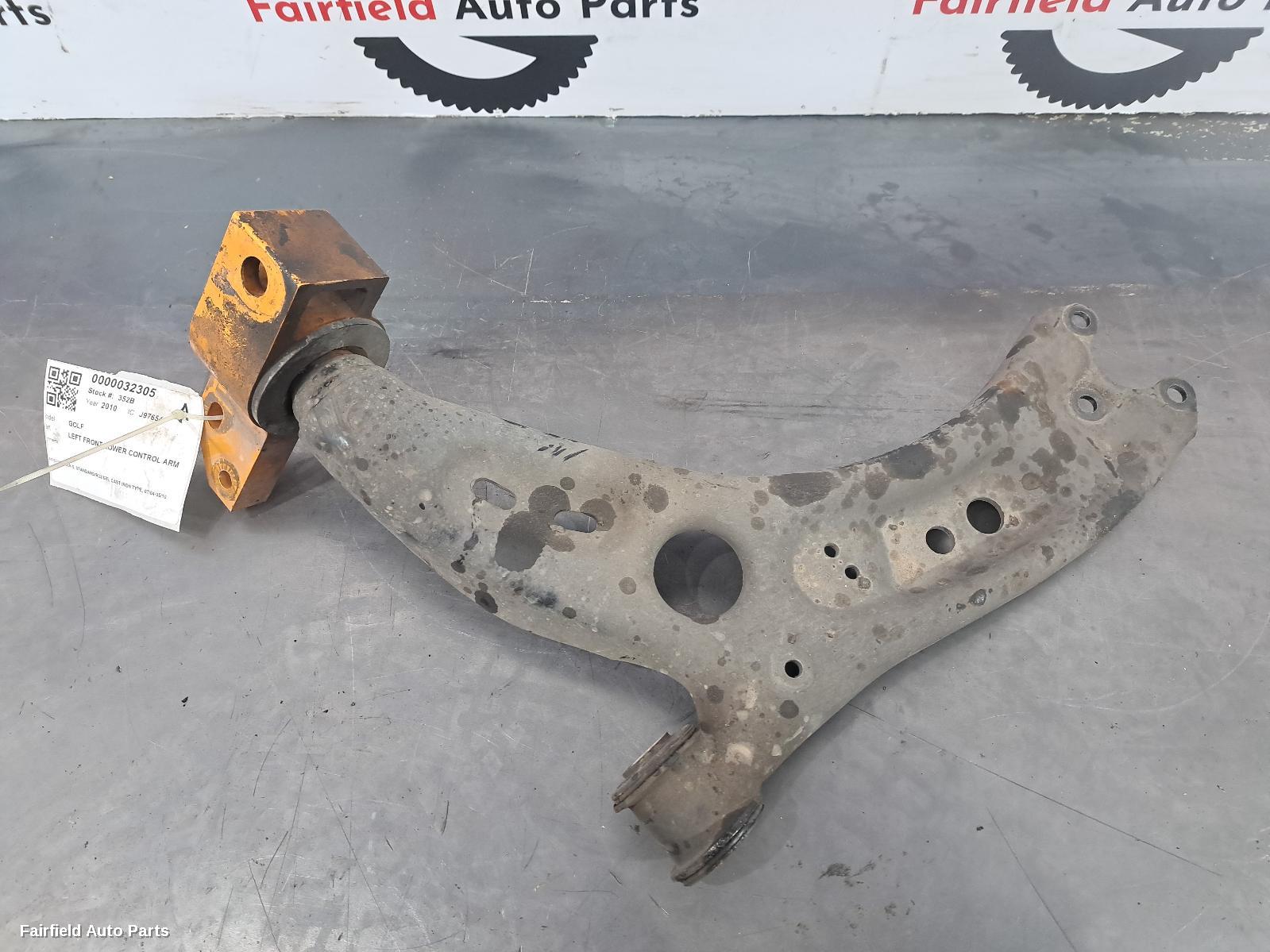 2004-2010 Volkswagen Golf Left Front Lower Control Arm