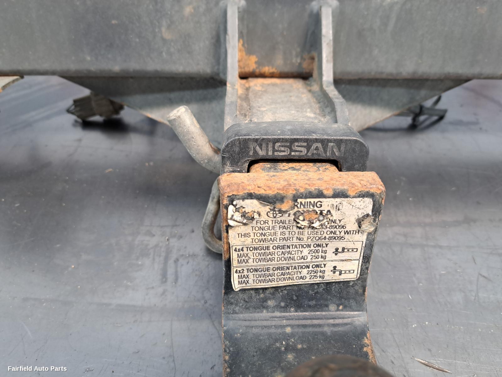 2005-2009 Nissan Navara Towbar