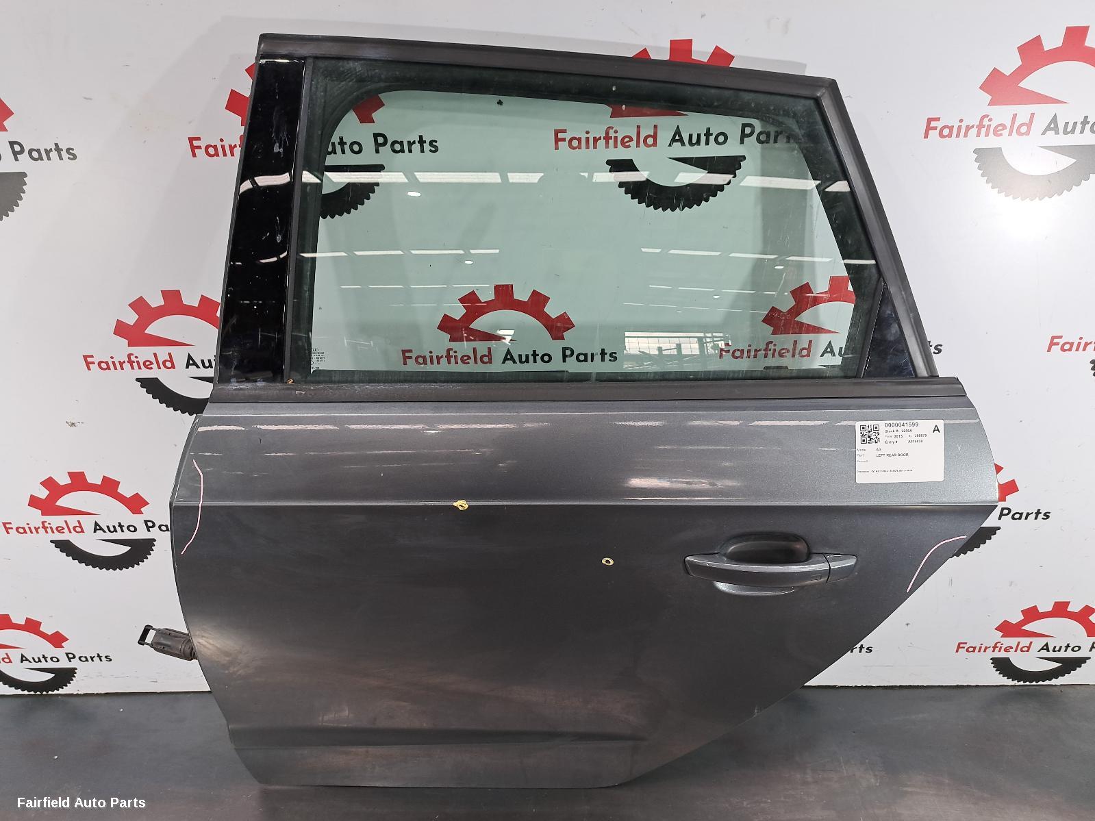 2013-2020 Audi A3 Left Rear Door Sliding