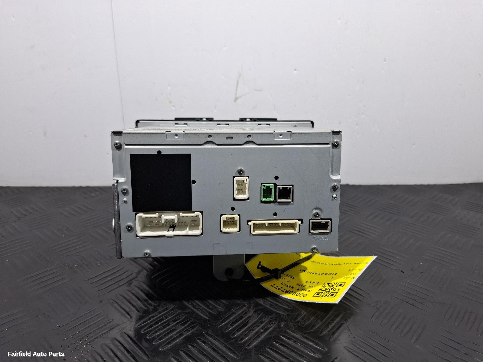 2012-2014 Mazda 6 Radio Cd Dvd Sat Tv