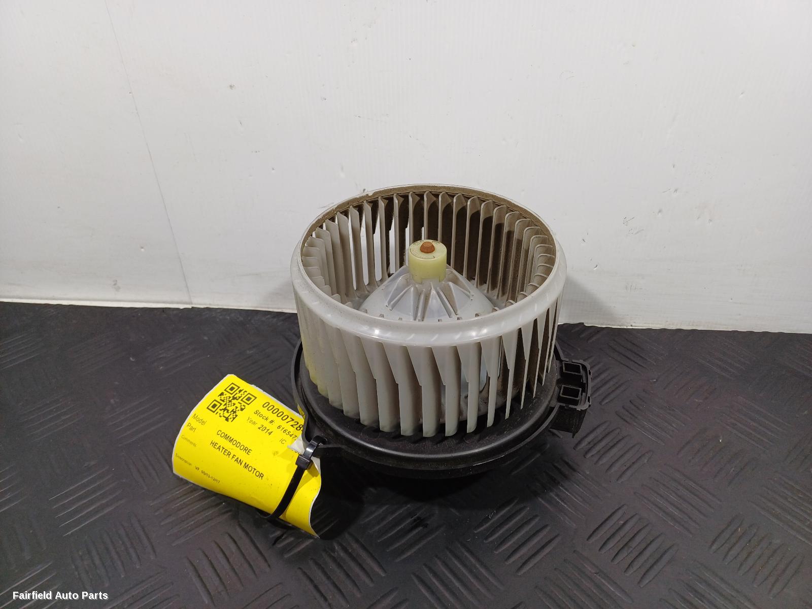 2013-2017 Holden Commodore Heater Fan Motor