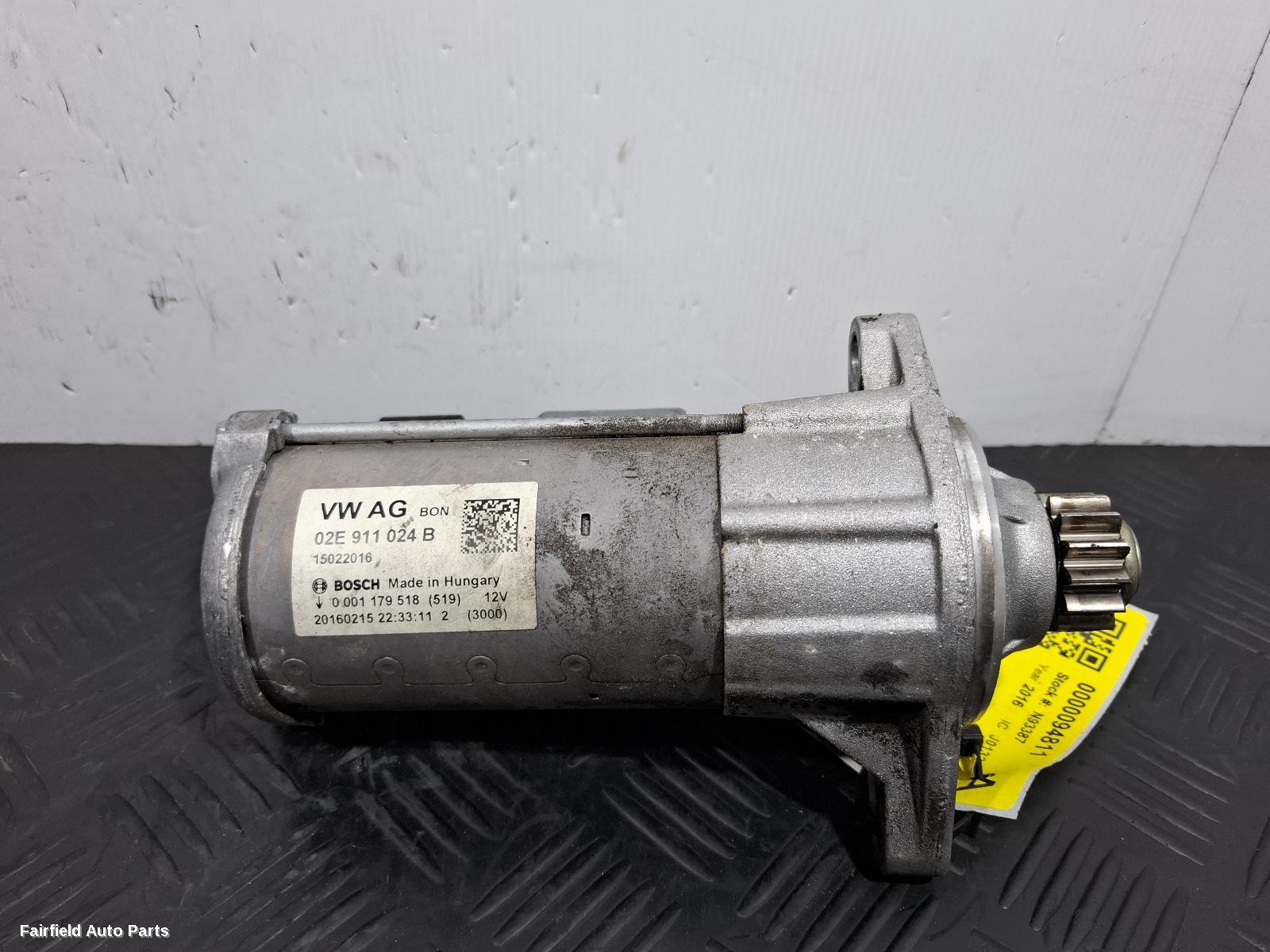 2012-2018 Audi Q3 Starter