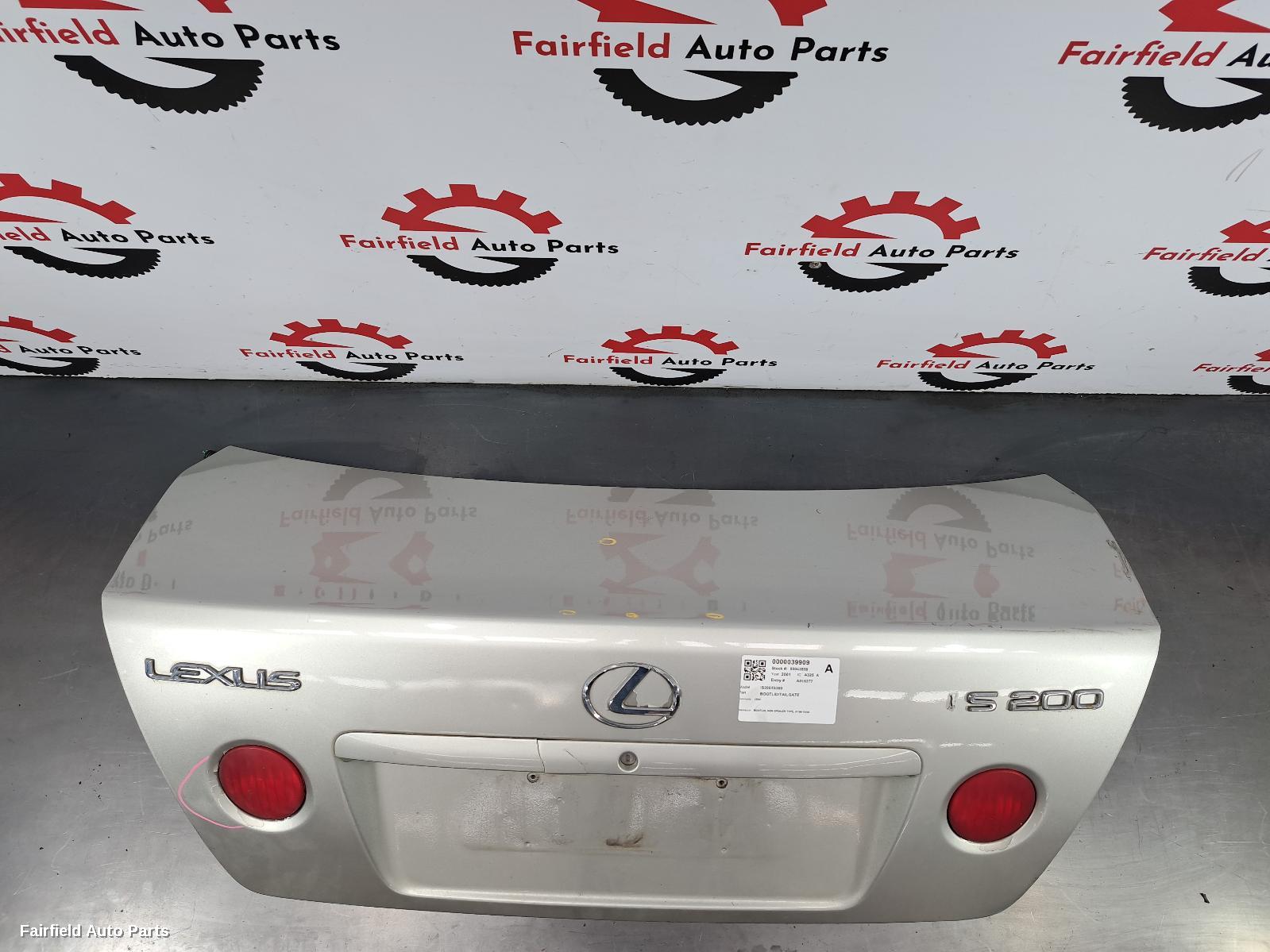 1998-2005 Lexus Is200/is300 Bootlid Tailgate