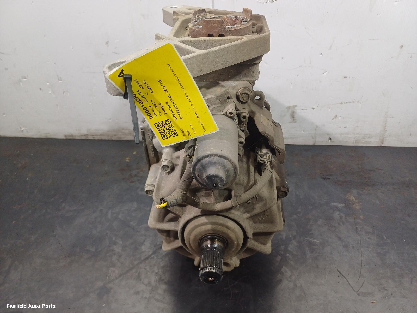 2014-2018 Jeep Cherokee Differential Centre