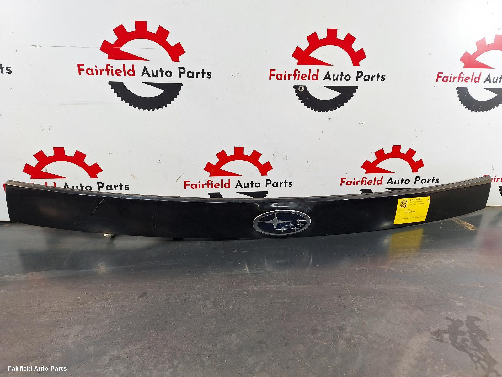 2008-2012 Subaru Forester Rear Garnish