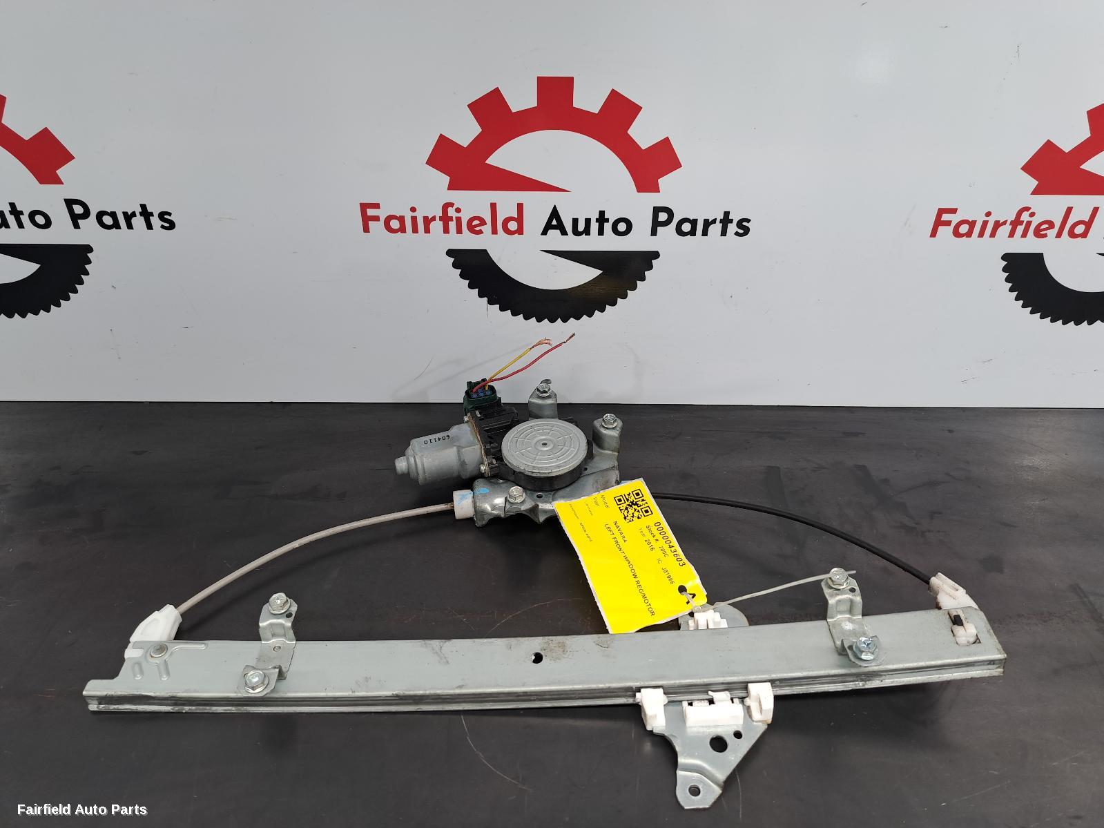 2015-2023 Nissan Navara Left Front Window Reg Motor