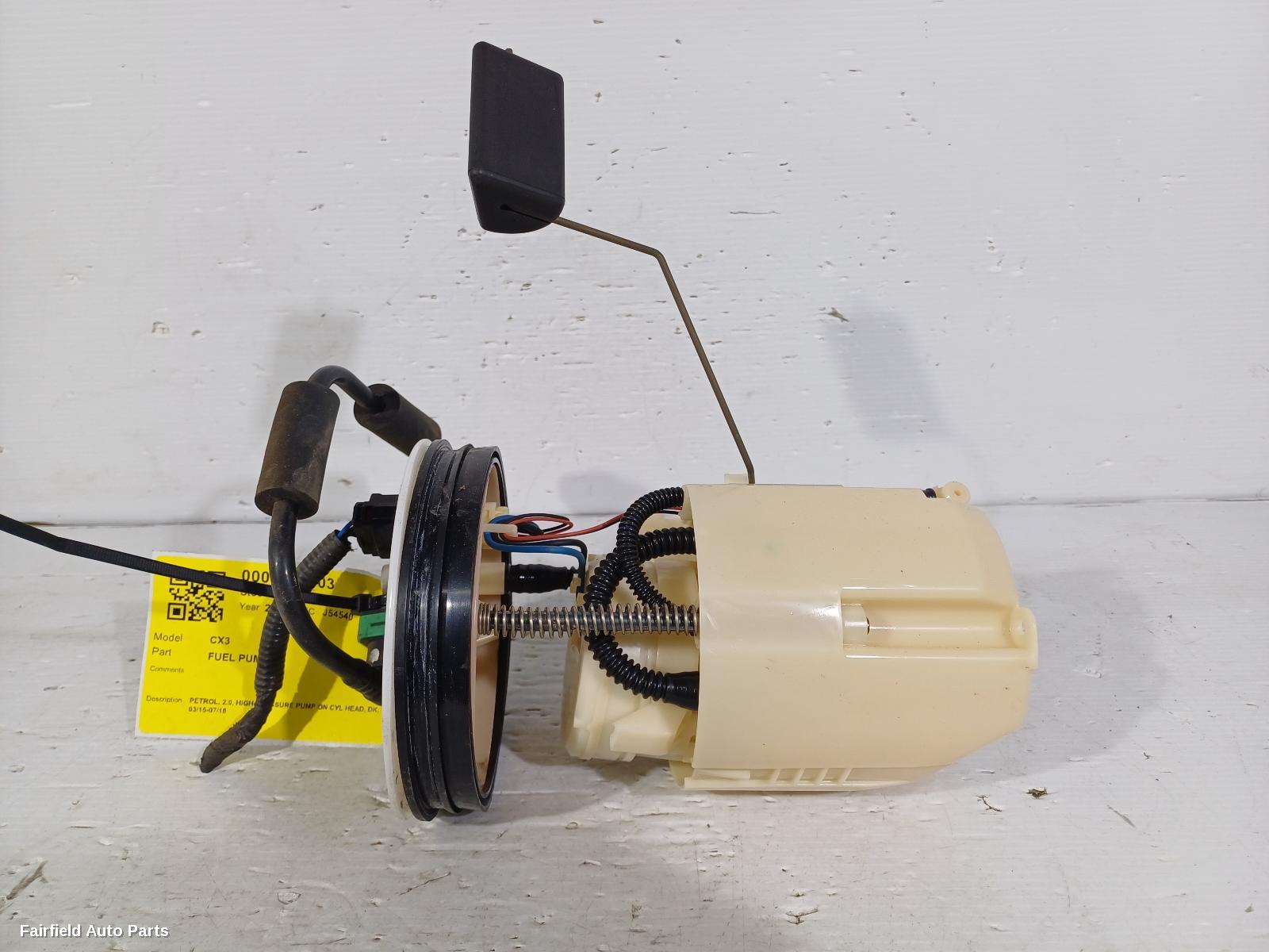 2015-2026 Mazda Cx3 Fuel Pump