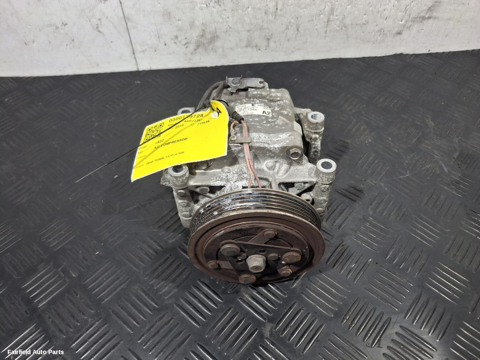 2014-2020 Honda Jazz A C Compressor