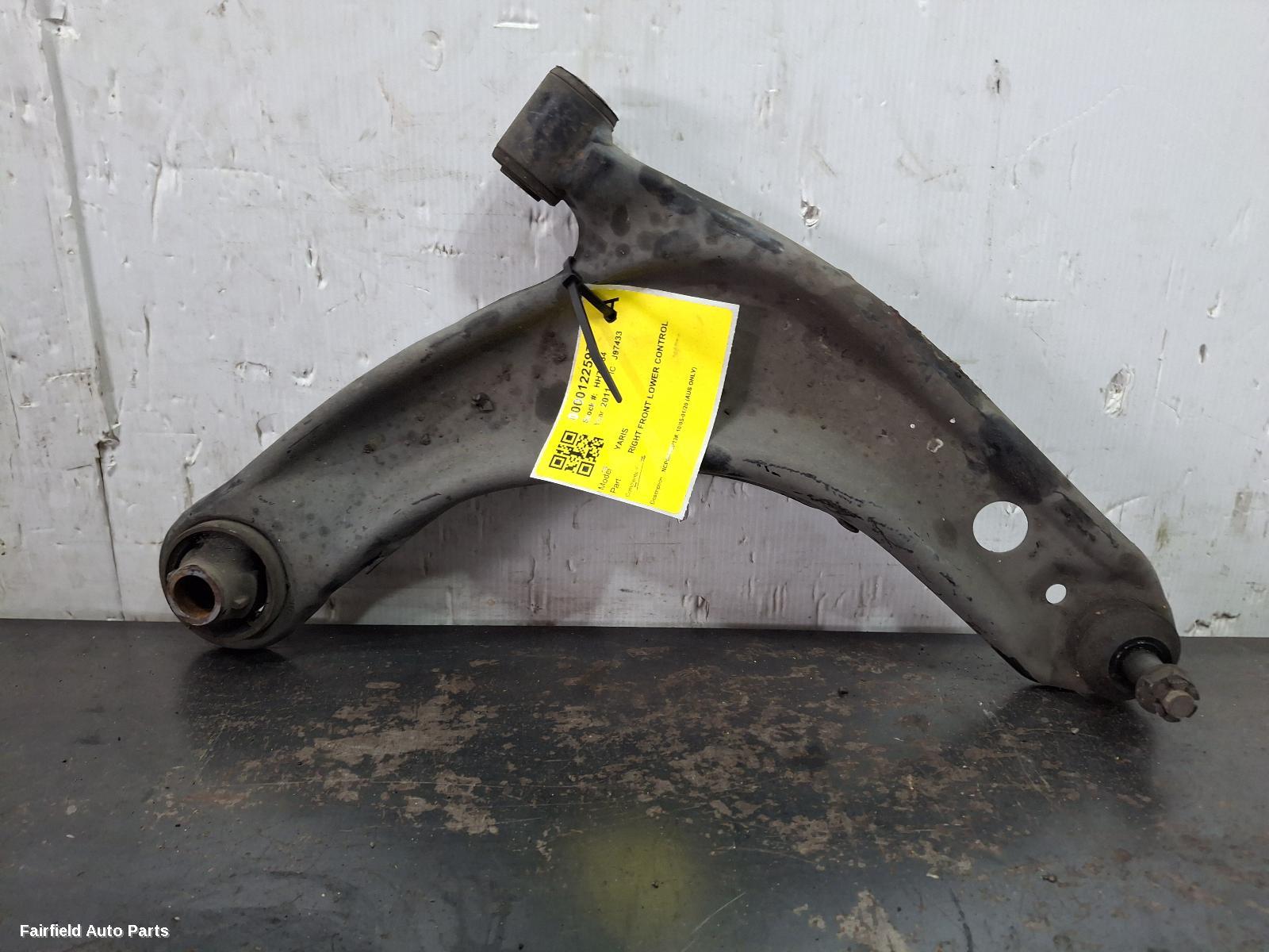 2005-2020 Toyota Yaris Right Front Lower Control Arm