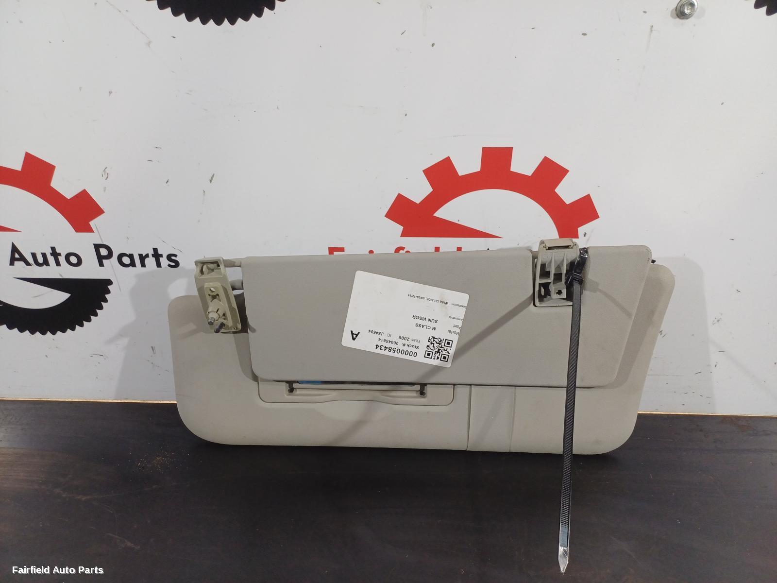 2005-2011 Mercedes M Class Sunvisor