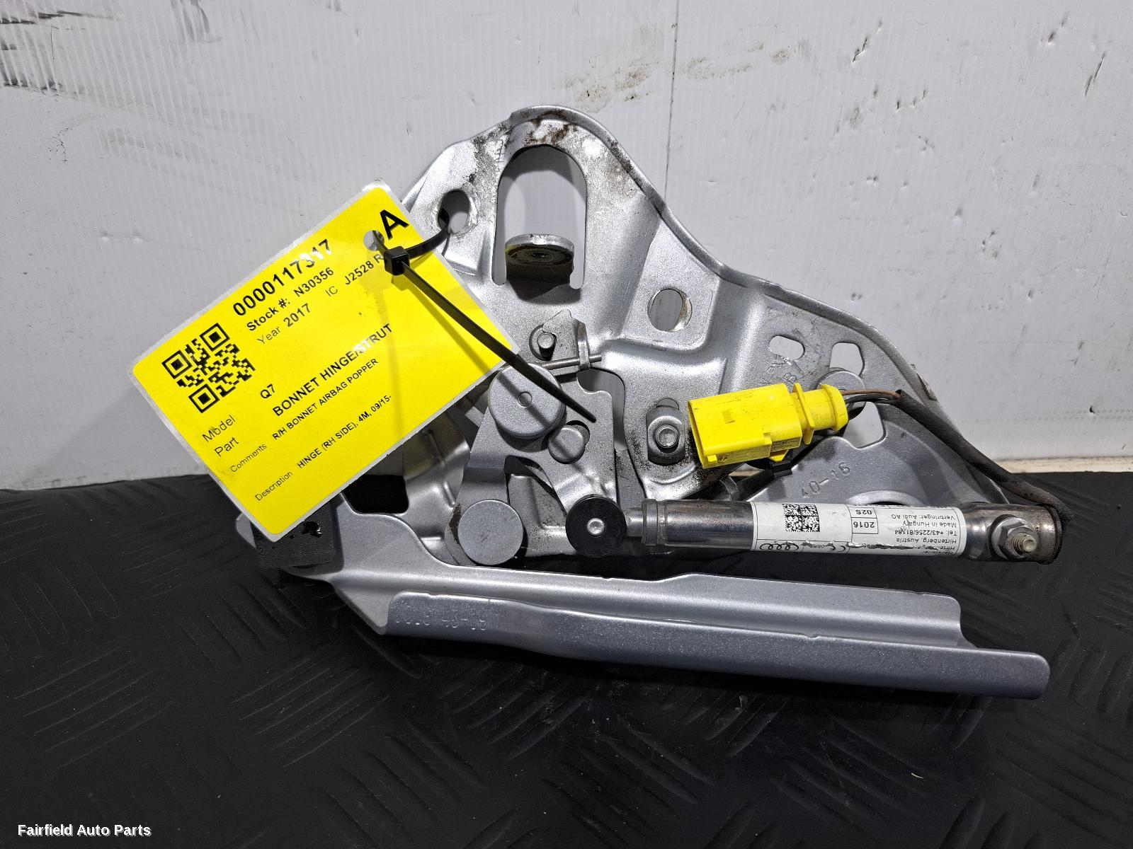 2015-2025 Audi Q7 Bonnet Hinge Strut