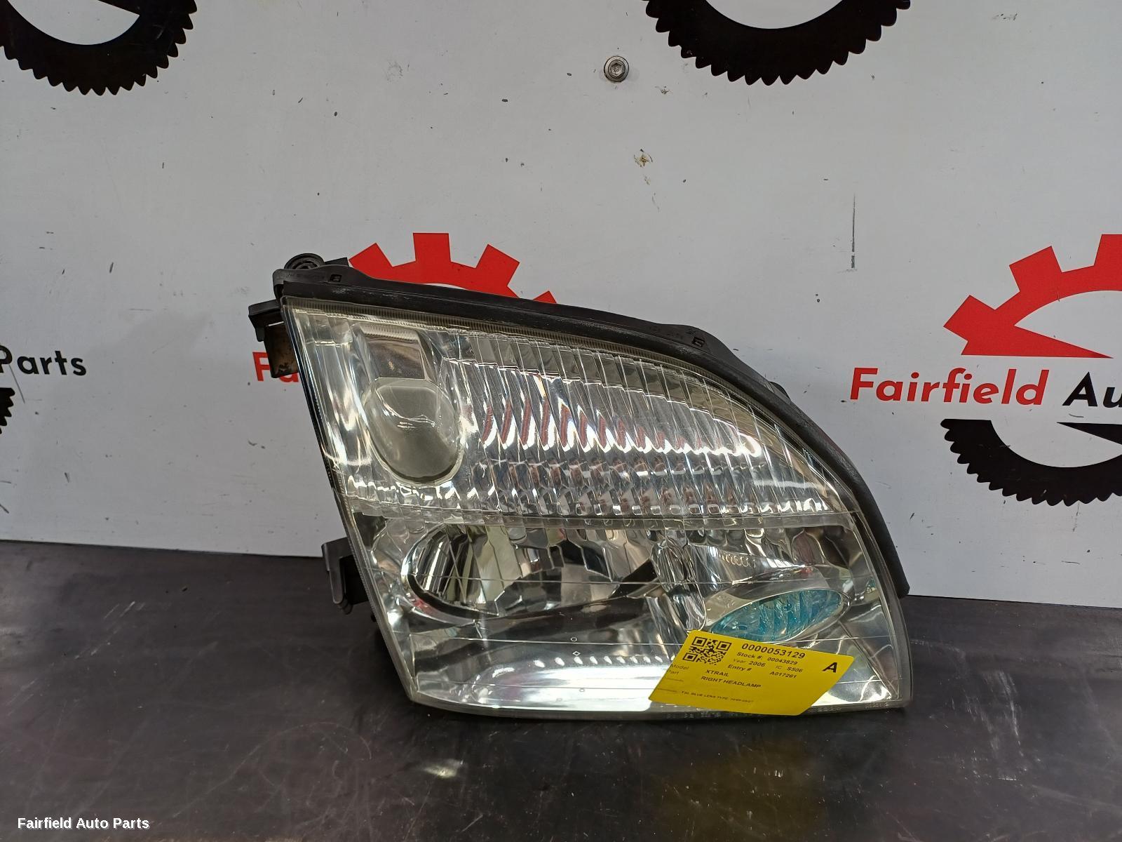 2001-2007 Nissan Xtrail Right Headlamp