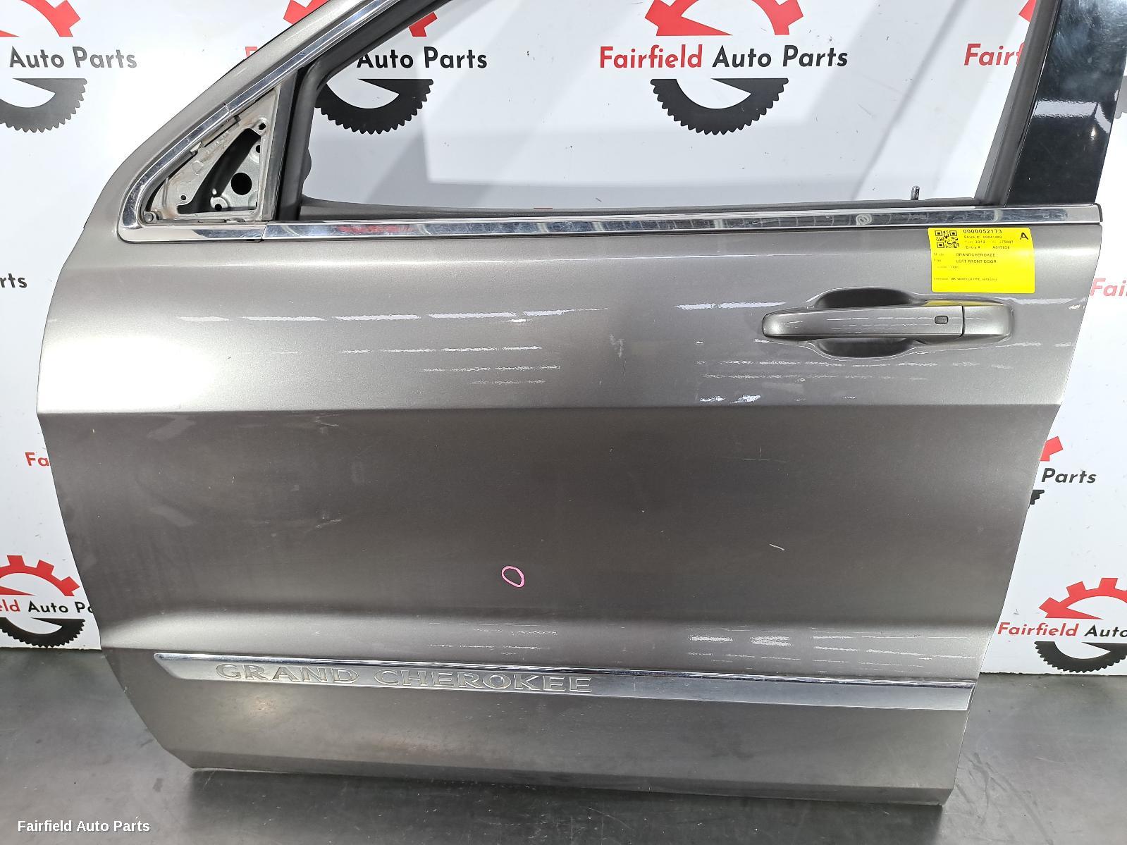 2010-2013 Jeep Grandcherokee Left Front Door