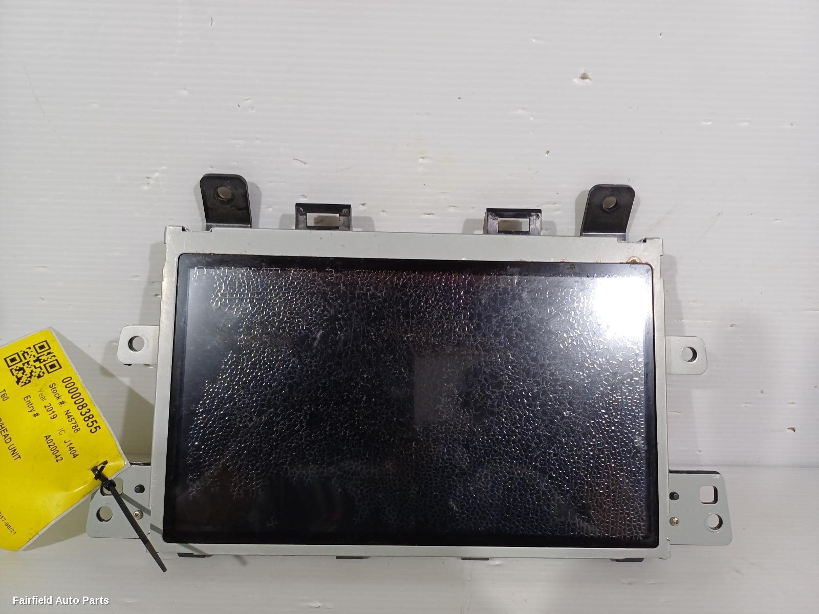 2017-2021 Ldv T60 Radio Cd Dvd Sat Tv