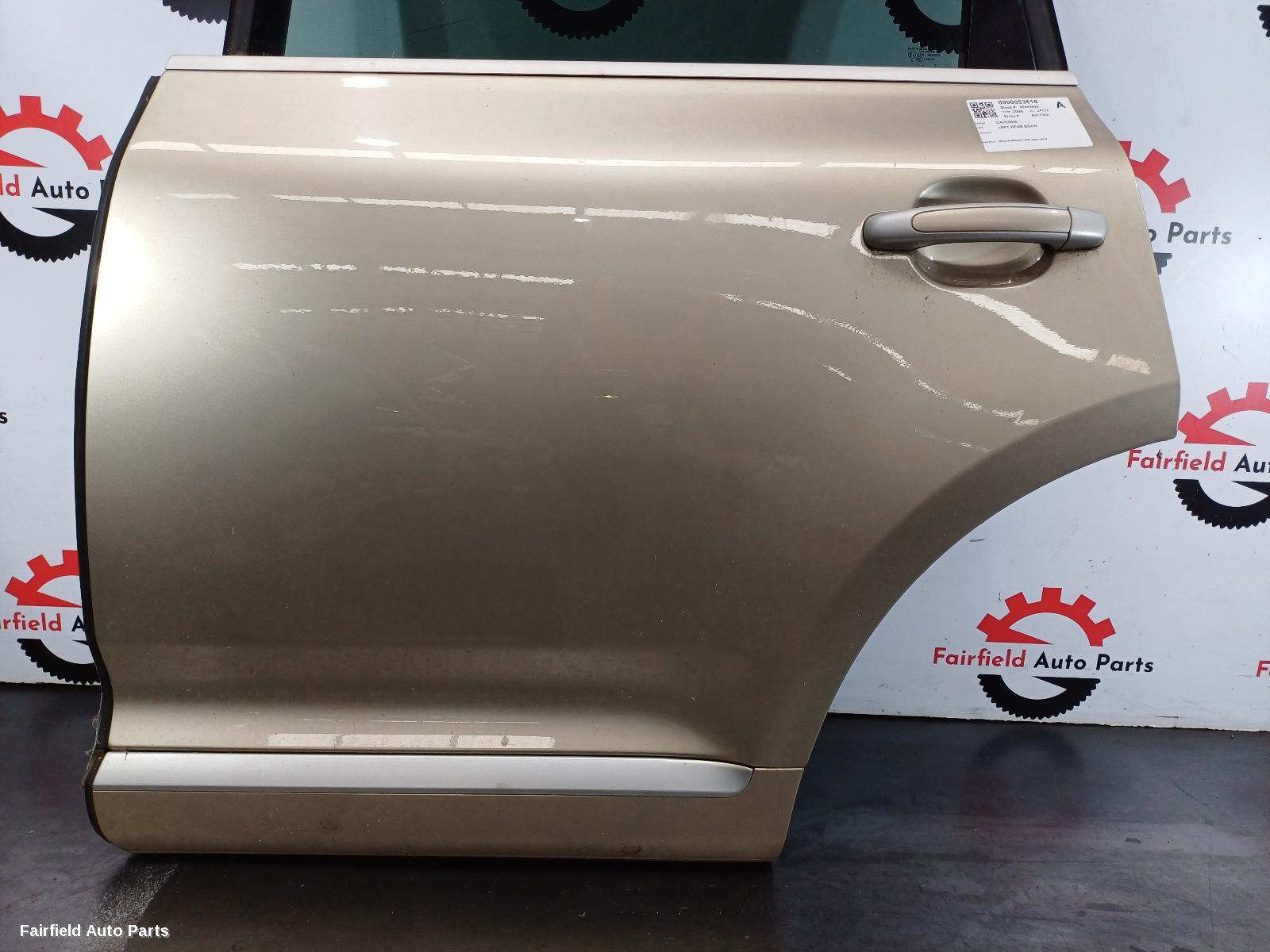 2003-2010 Porsche Cayenne Left Rear Door Sliding