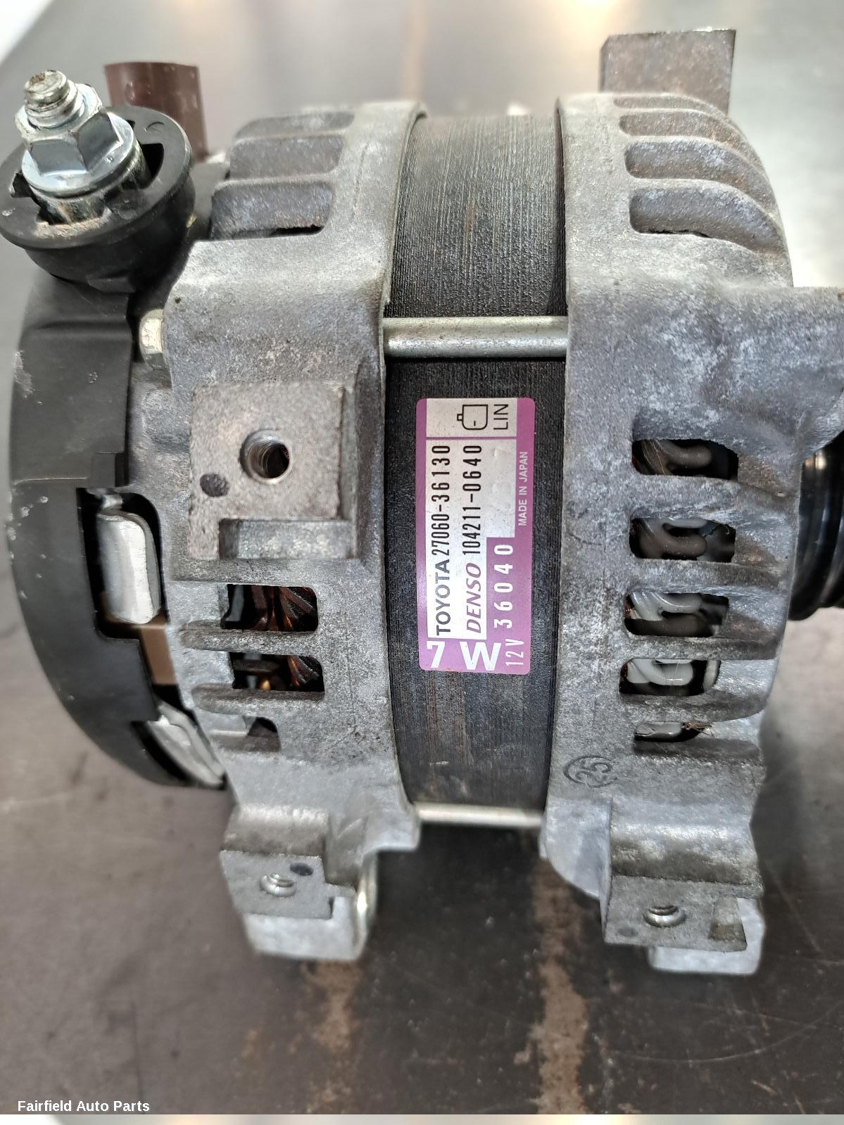 2015-2023 Lexus Is Series Alternator