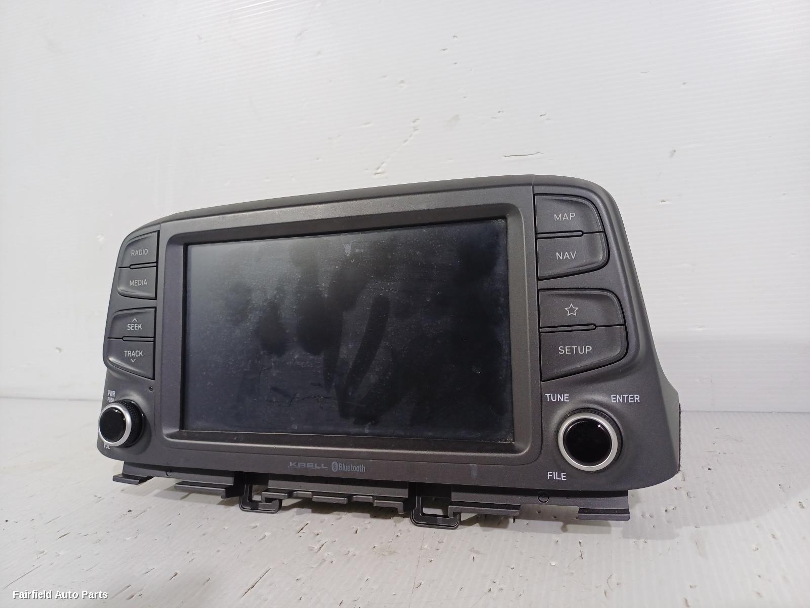 2017-2023 Hyundai Kona Radio Cd Dvd Sat Tv