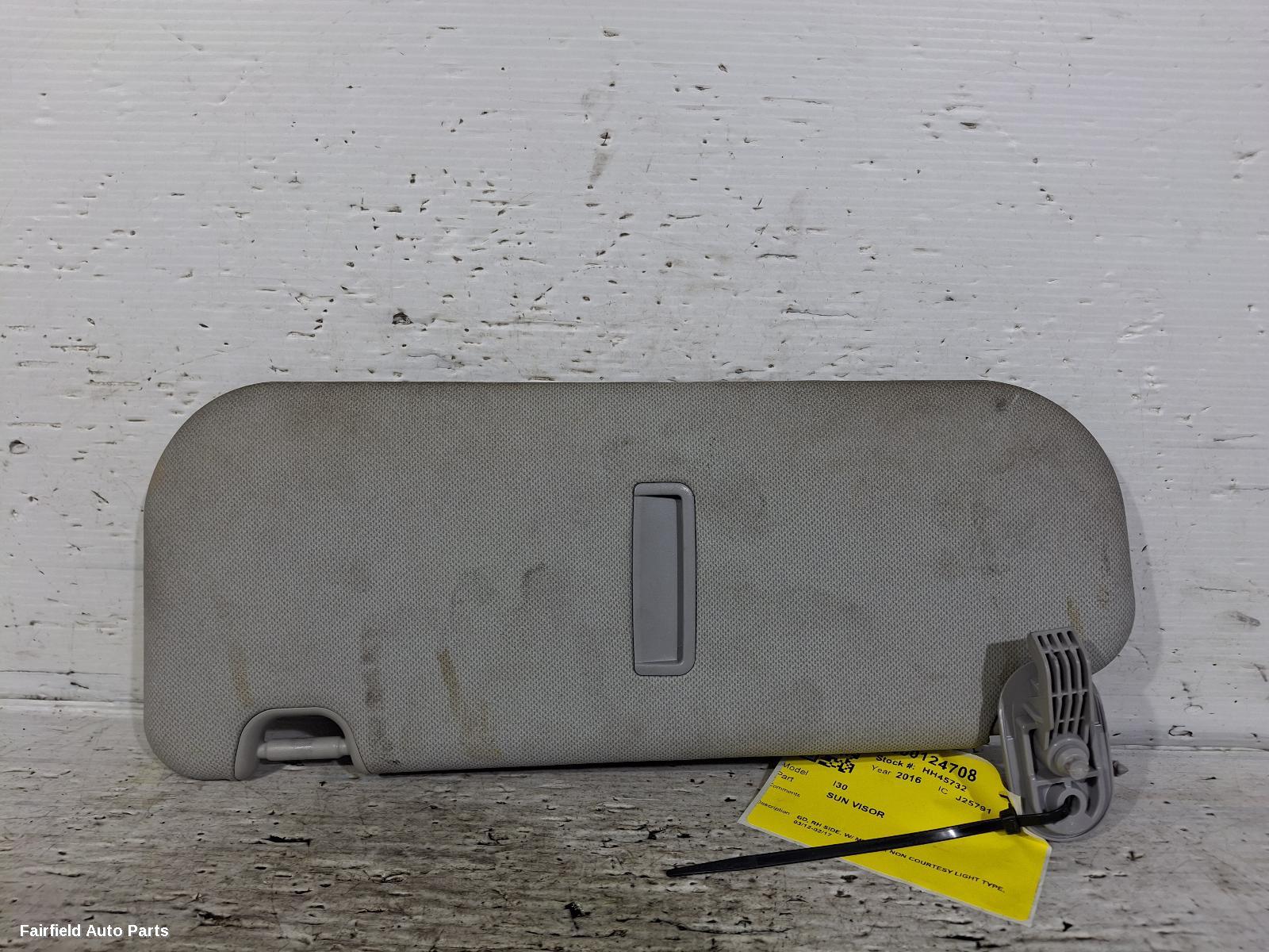 2012-2017 Hyundai I30 Sunvisor
