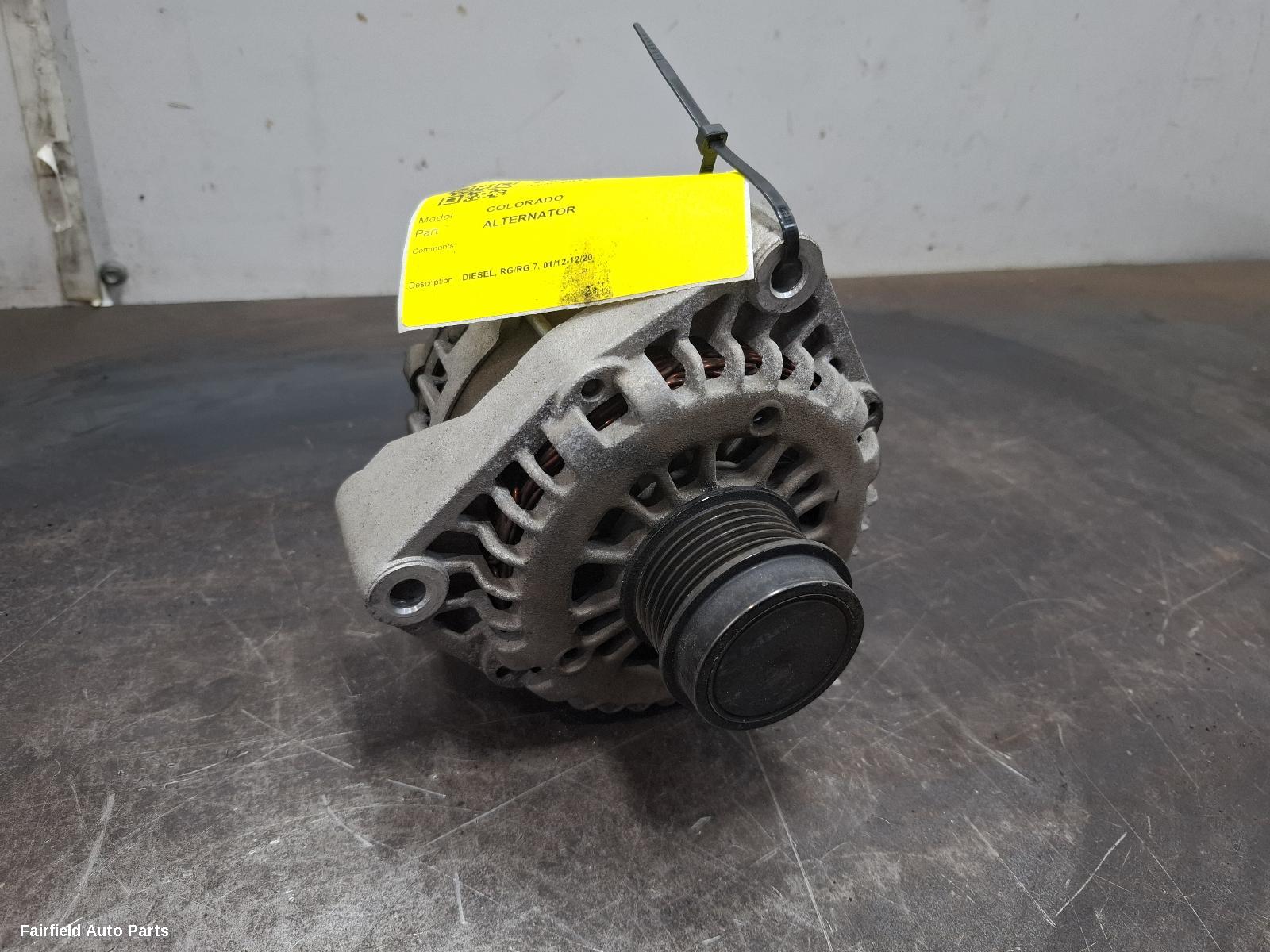 2012-2020 Holden Colorado Alternator