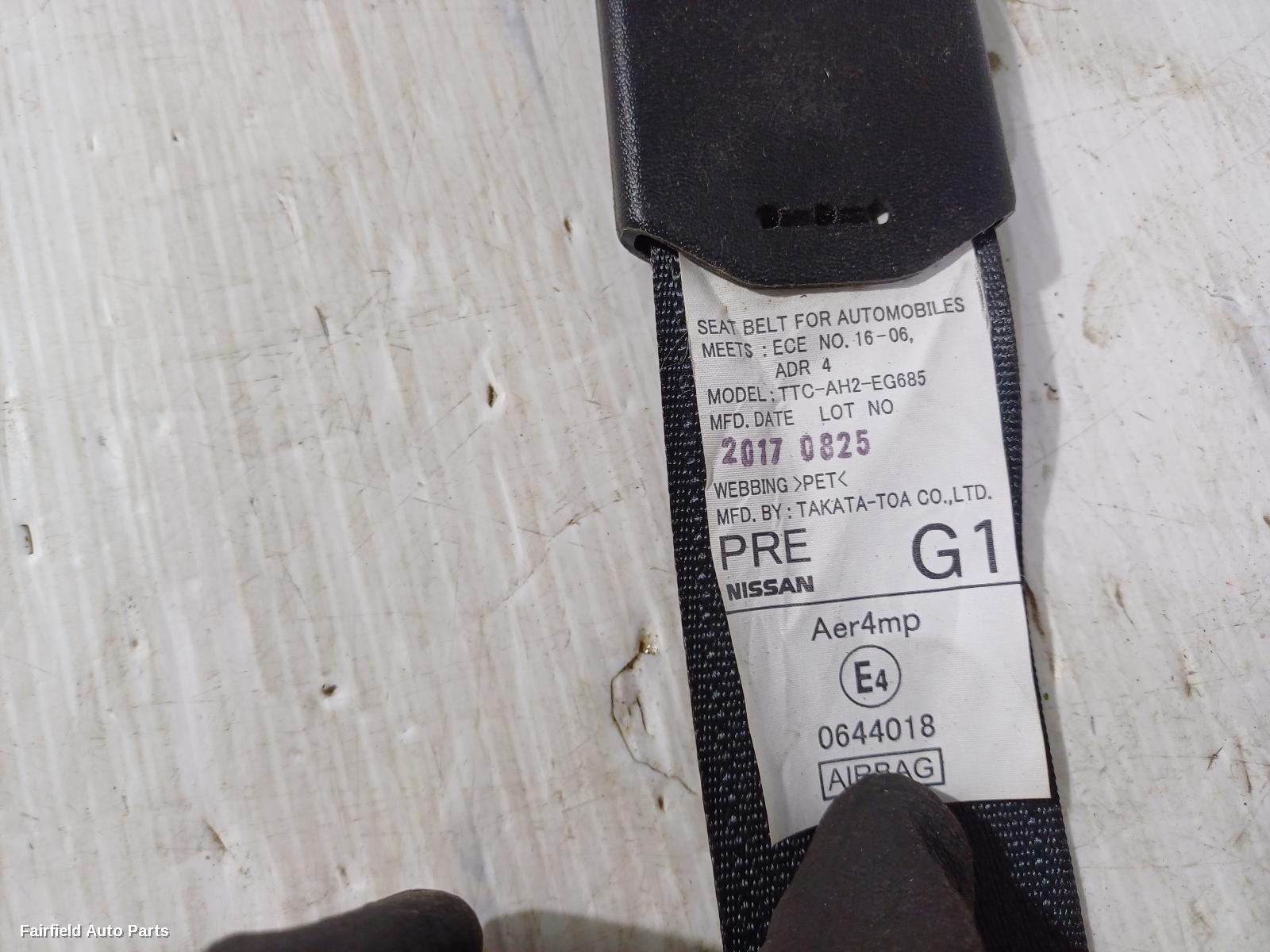 2015-2025 Nissan Navara Seatbelt Stalk