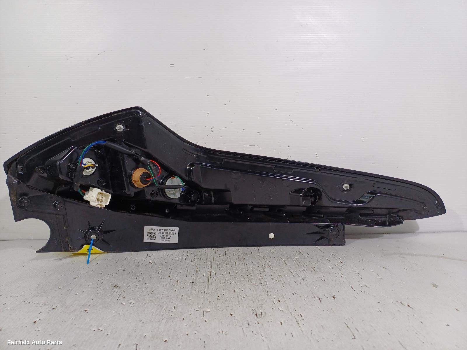 2018-2024 Mg Mg3 Right Taillight