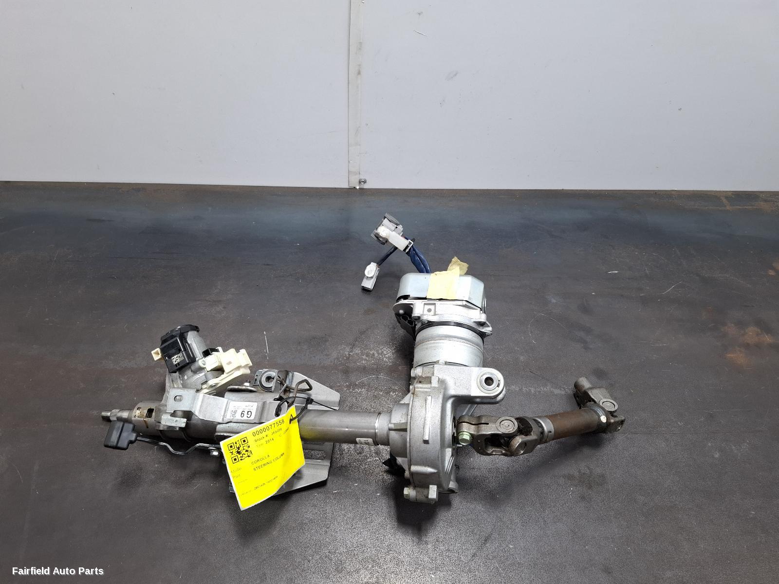 2012-2018 Toyota Corolla Steering Column