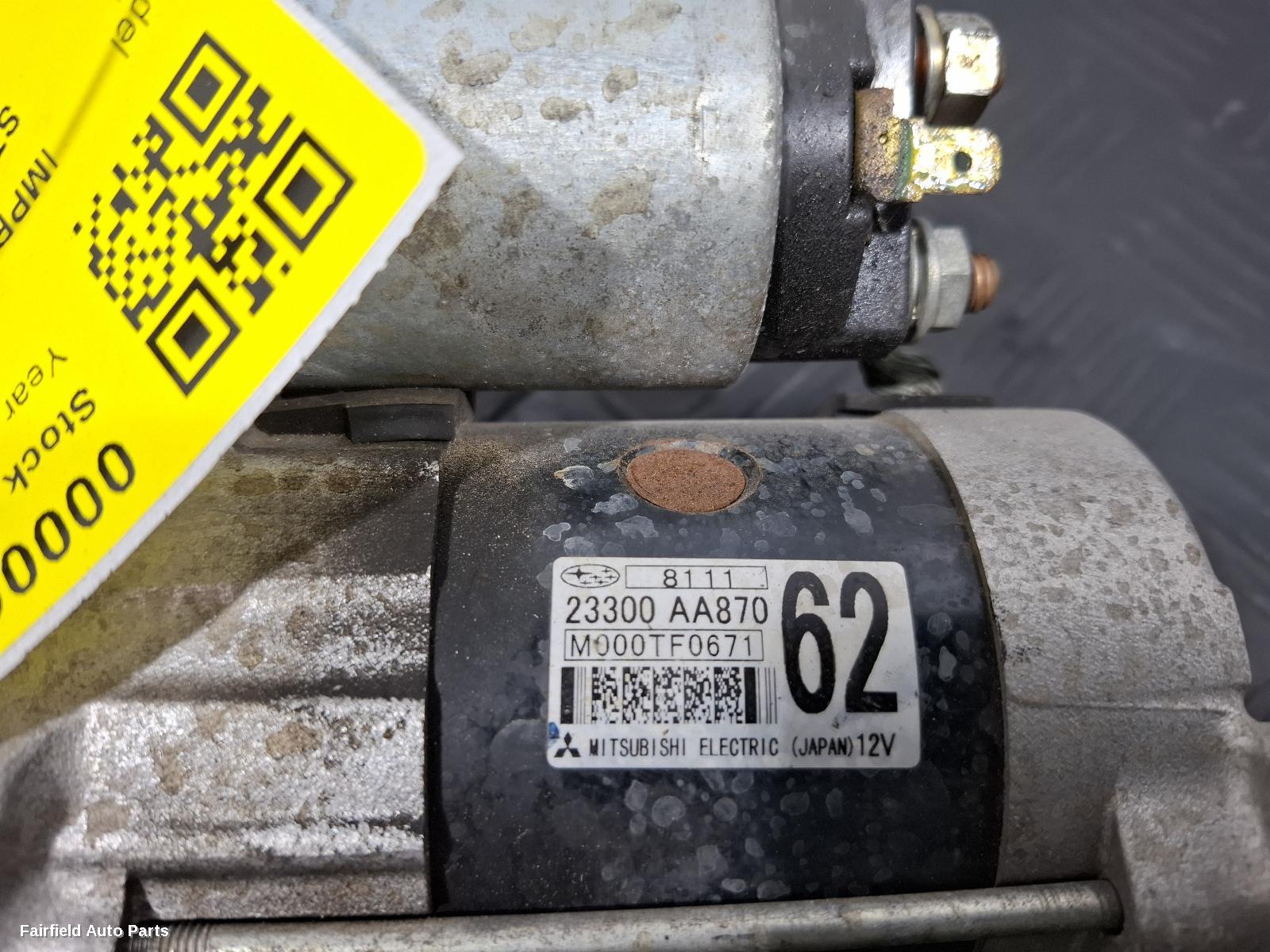2016-2023 Subaru Impreza Starter