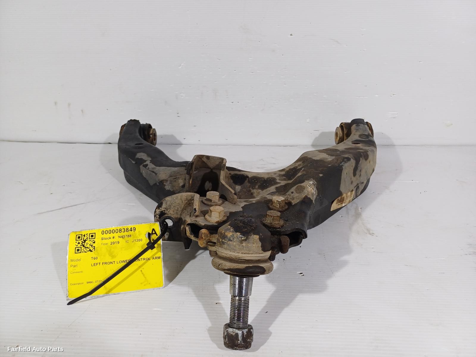 2017-2021 Ldv T60 Left Front Lower Control Arm