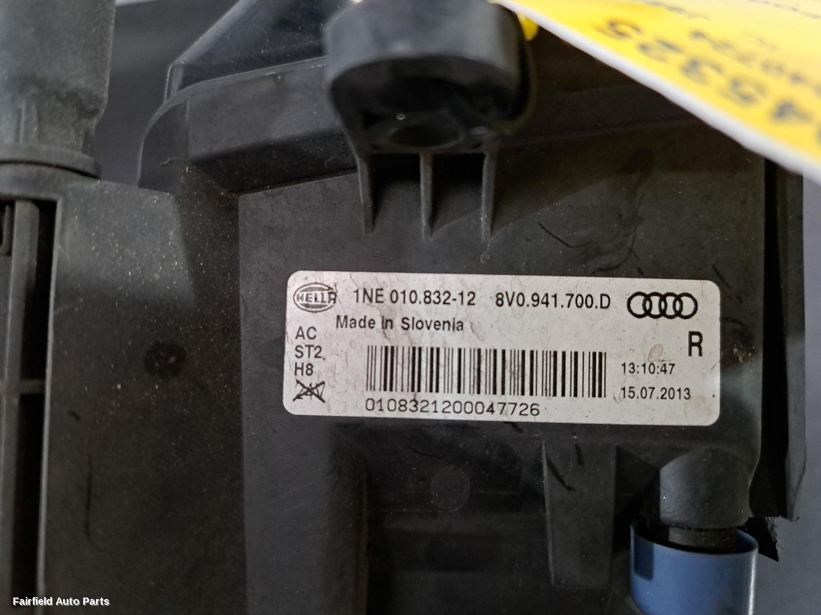 2013-2020 Audi A3 Right Indicator Fog Side