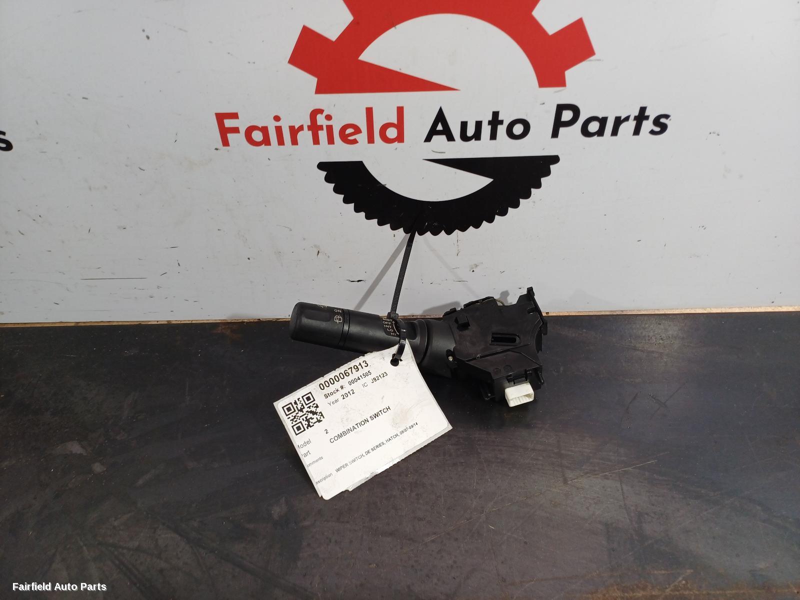 2007-2014 Mazda 2 Combination Switch
