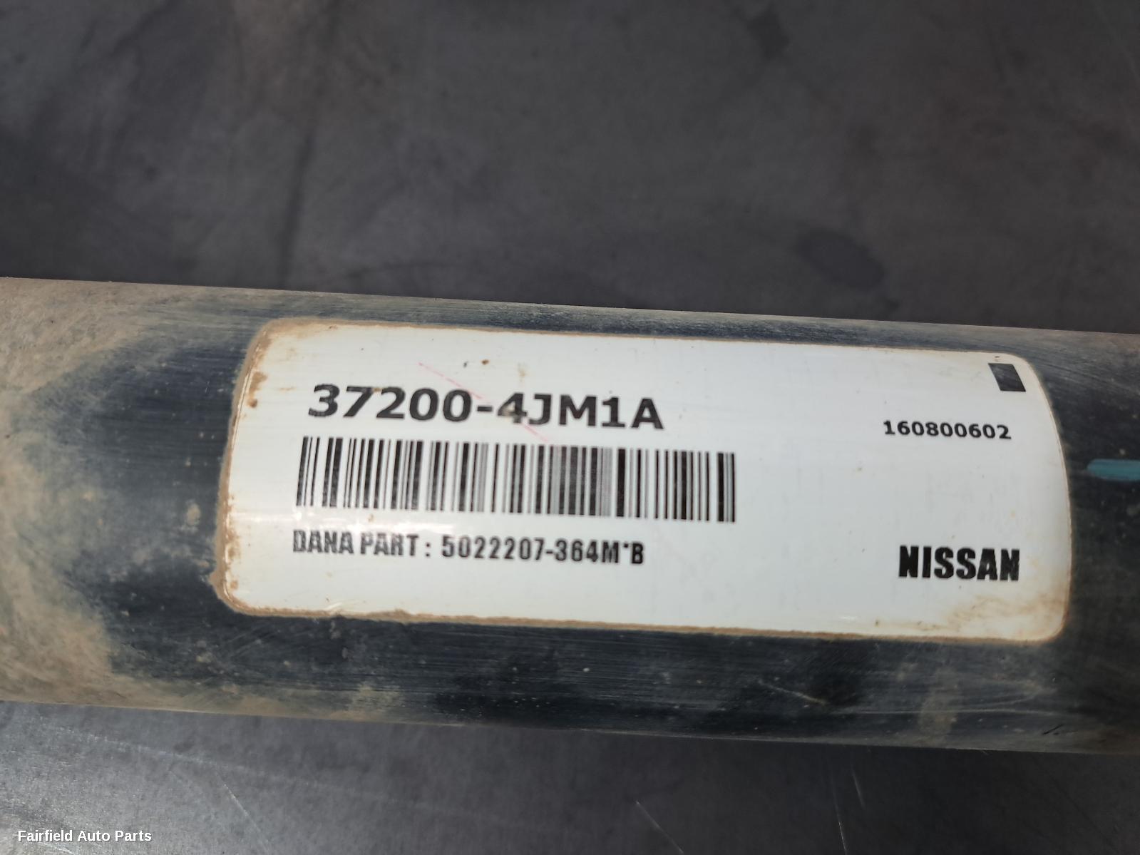 2015-2023 Nissan Navara Front Prop Shaft