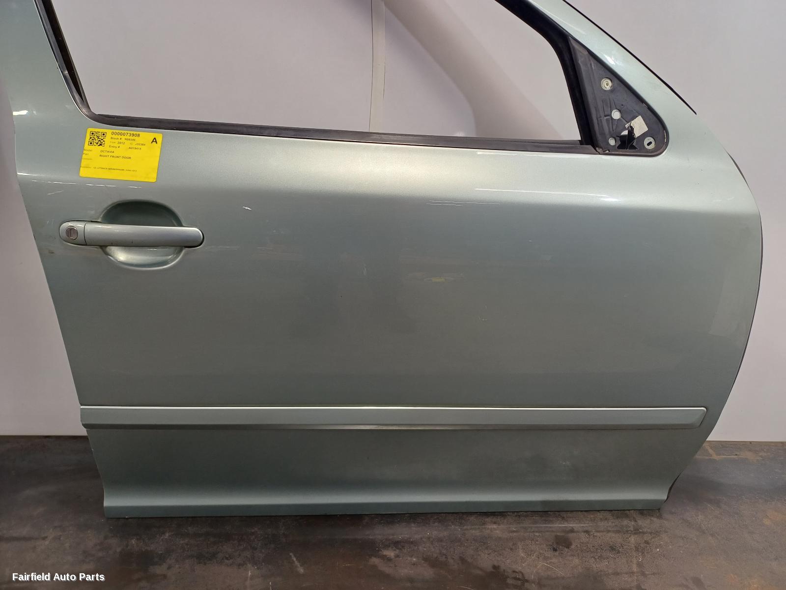 2004-2013 Skoda Octavia Right Front Door