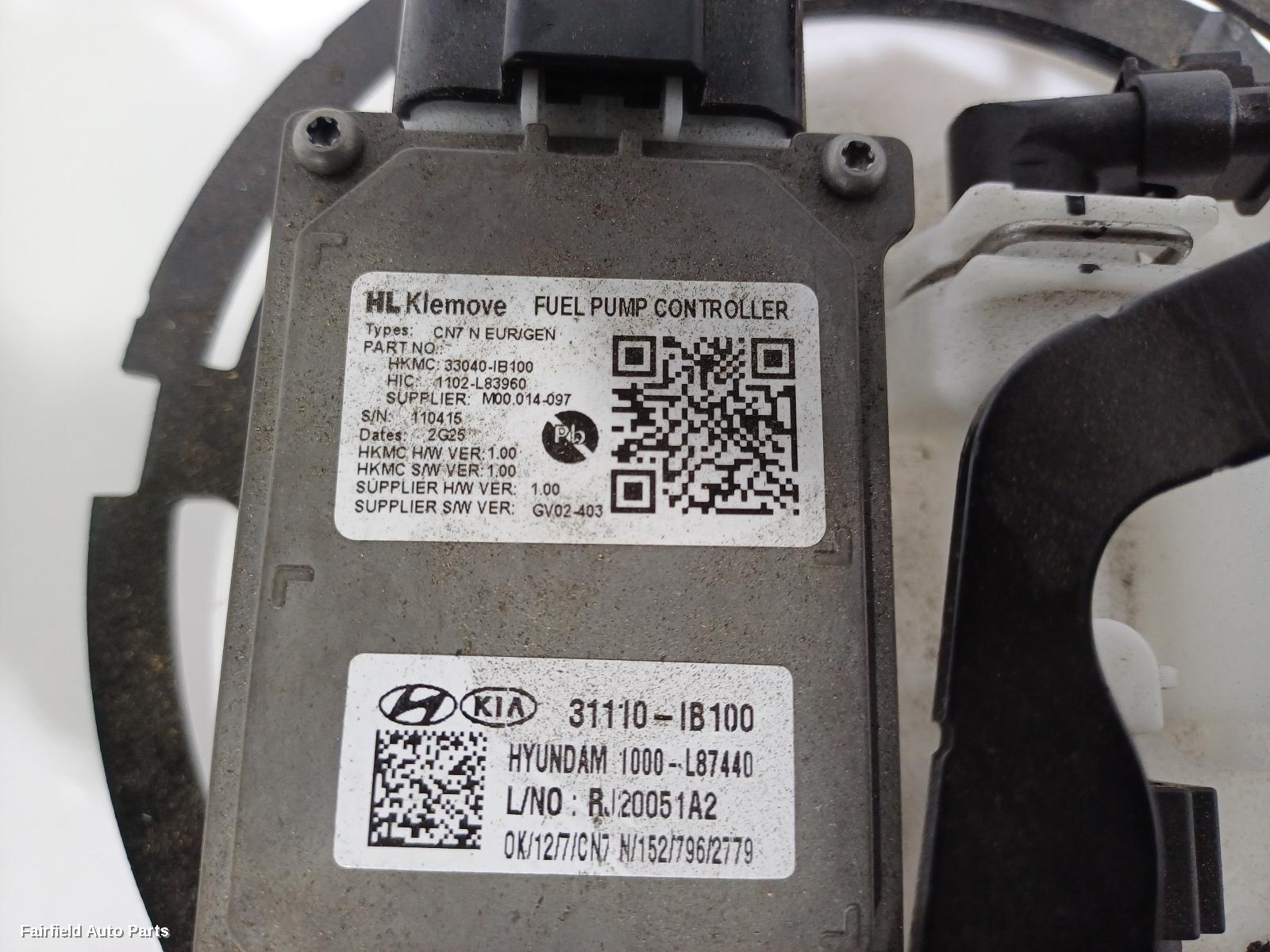 2020-2026 Hyundai I30 Fuel Pump