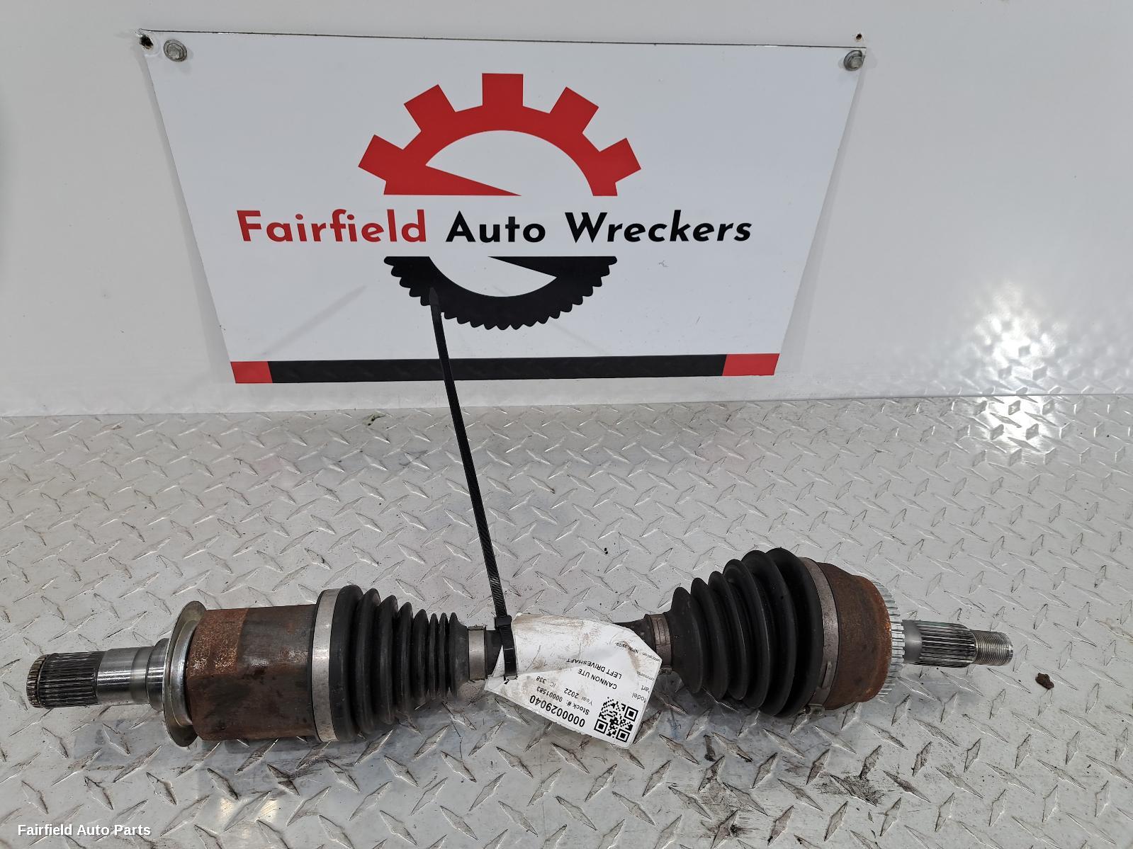 2020-2026 Great Wall Cannon Ute Left Driveshaft
