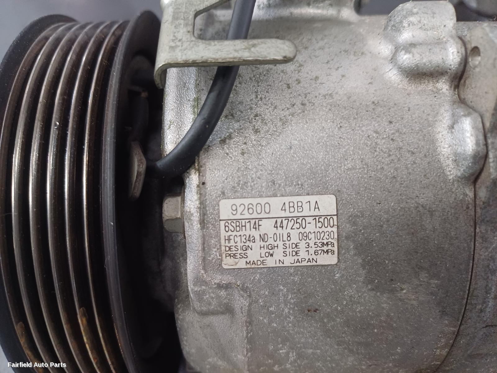 2014-2022 Nissan Xtrail A C Compressor