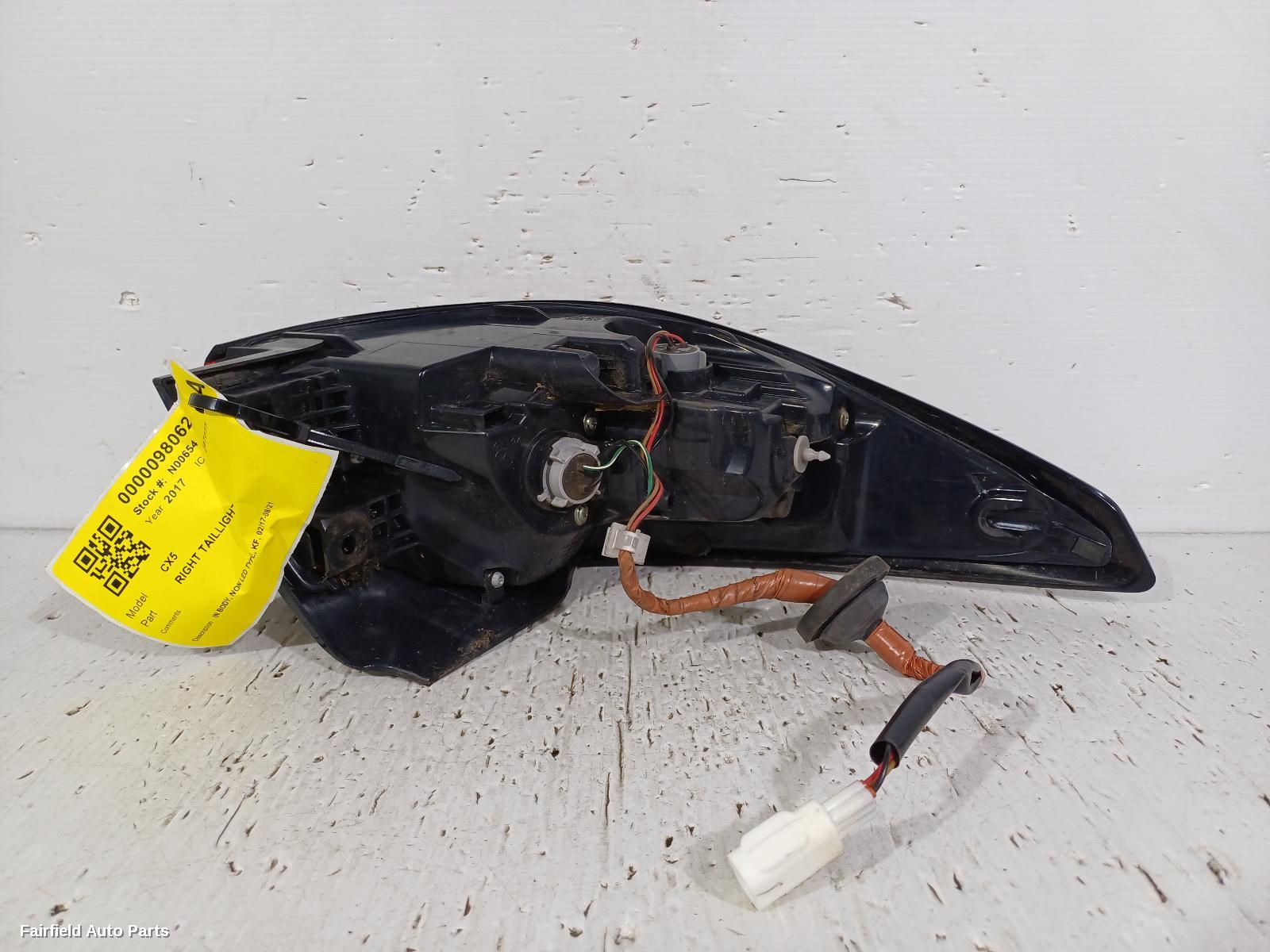 2017-2021 Mazda Cx5 Right Taillight