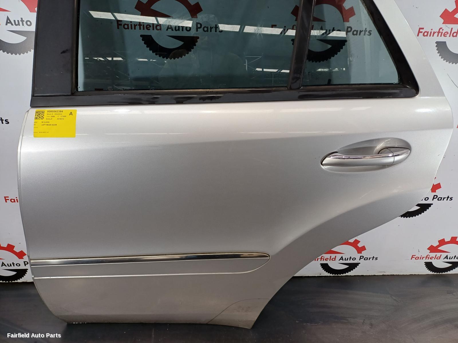 2005-2007 Mercedes M Class Left Rear Door Sliding