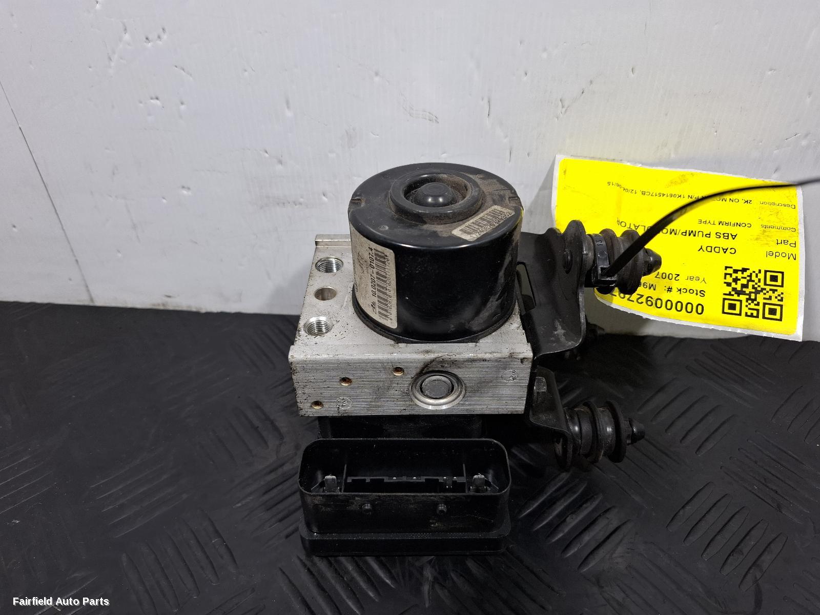 2004-2010 Volkswagen Caddy Abs Pump Modulator