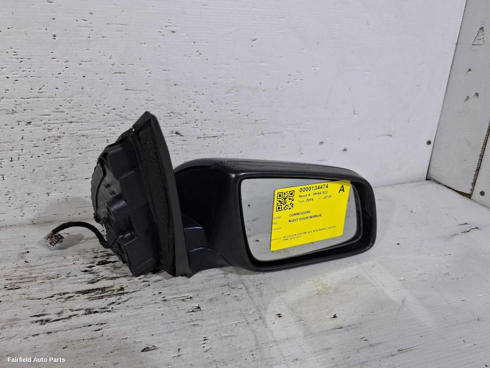 2013-2017 Holden Commodore Right Door Mirror