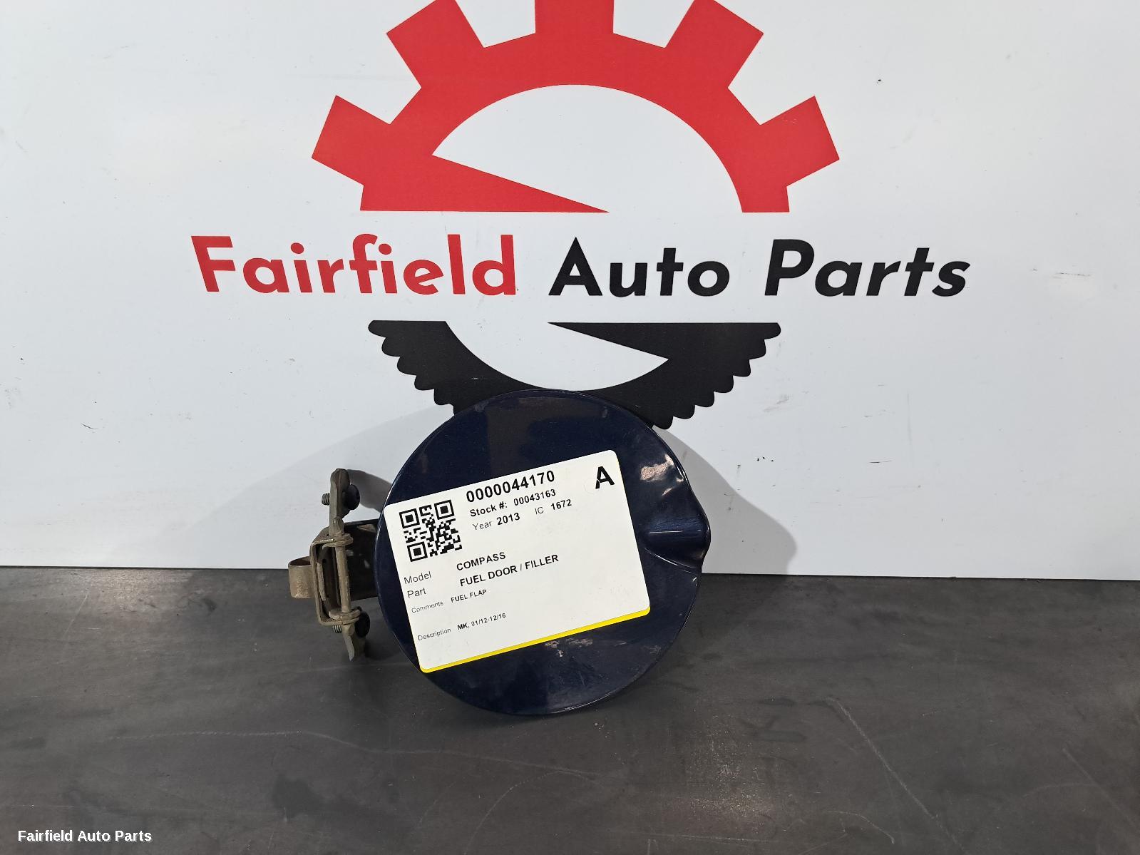 2012-2016 Jeep Compass Fuel Door   Filler