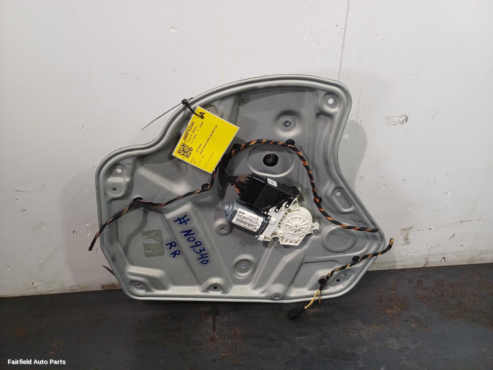 2004-2013 Skoda Octavia Right Rear Wnd Reg Motor