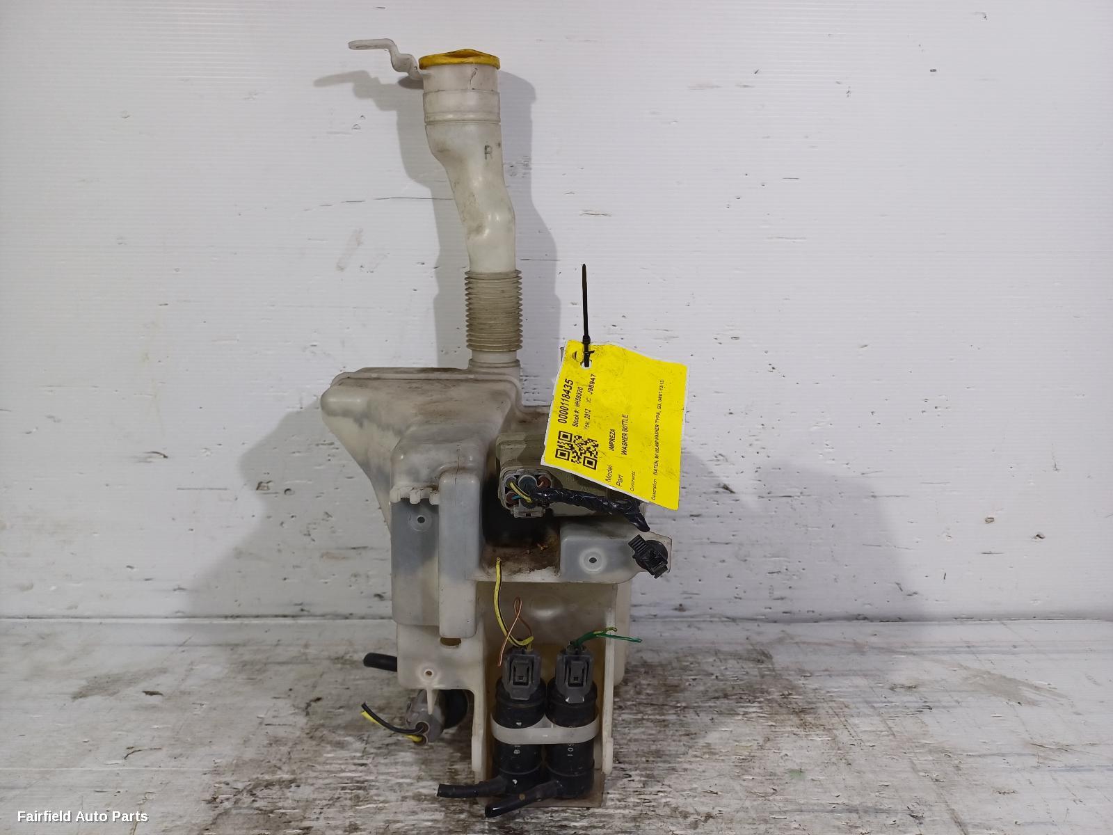 2007-2013 Subaru Impreza Washer Bottle