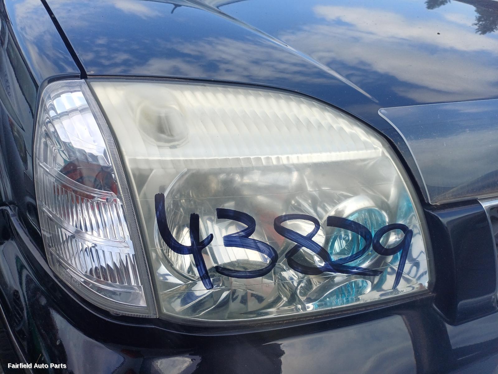 2001-2007 Nissan Xtrail Right Headlamp
