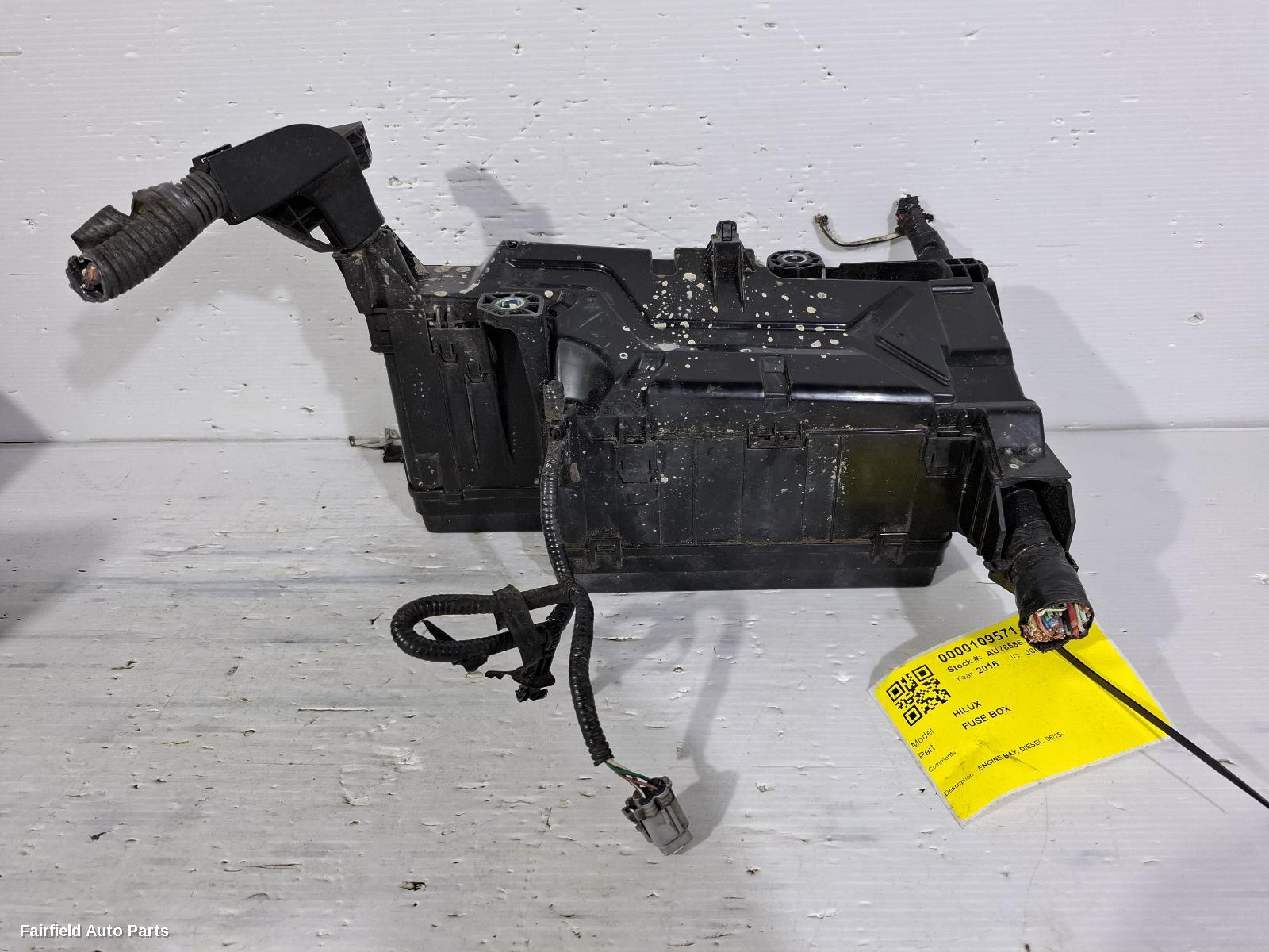 2015-2025 Toyota Hilux Fuse Box
