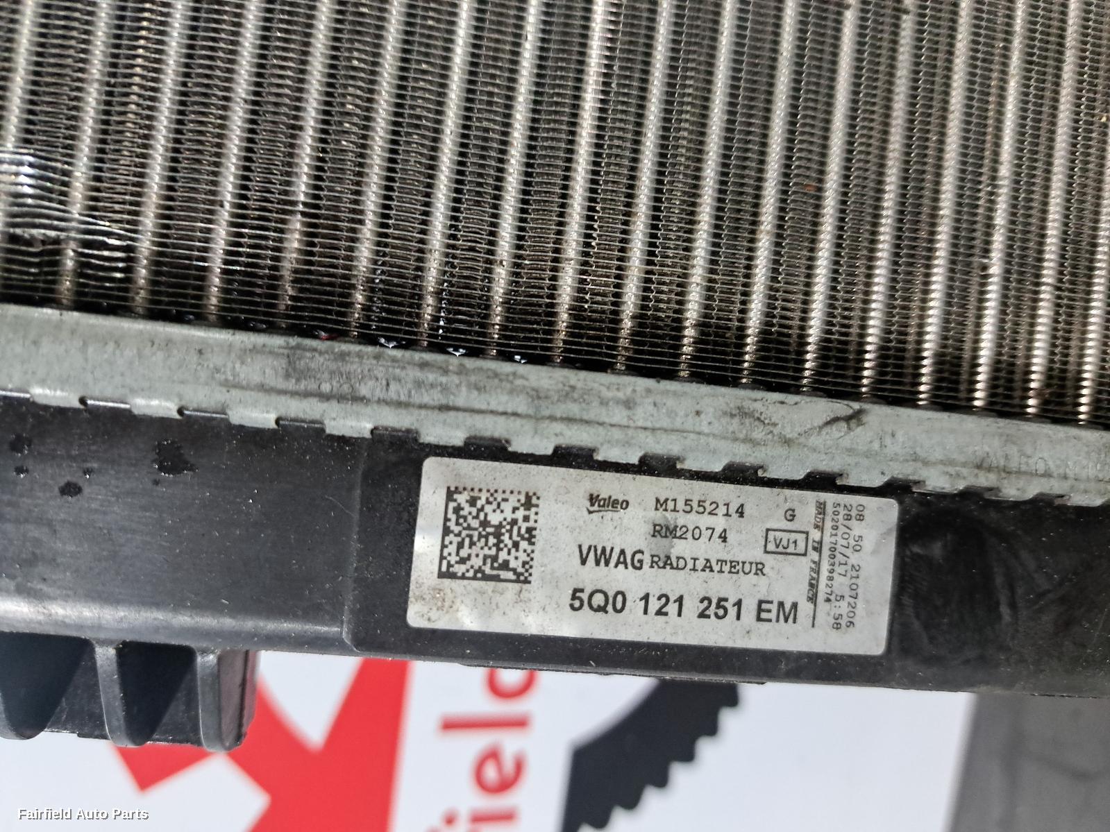 2013-2017 Volkswagen Golf Radiator