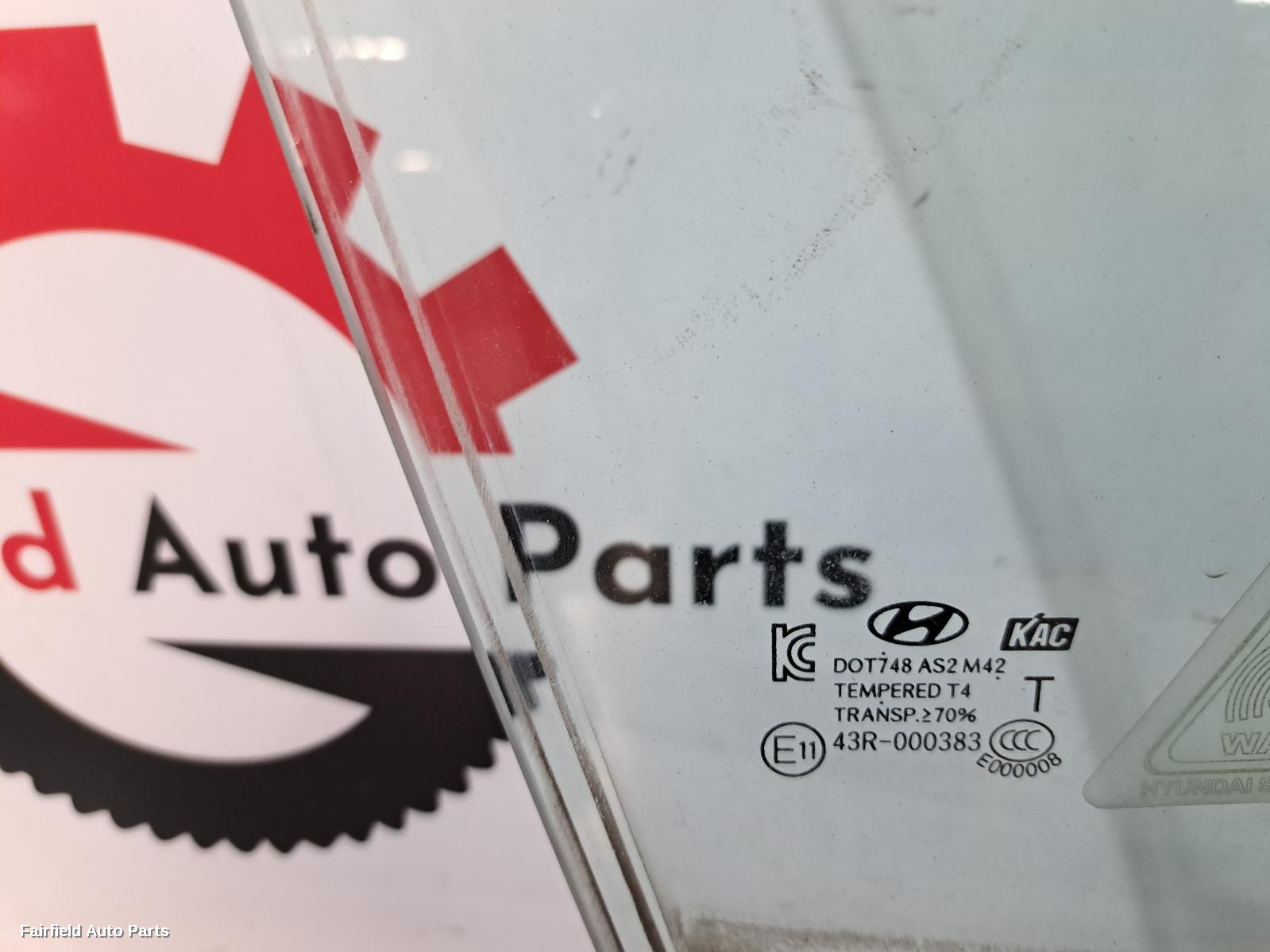 2012-2017 Hyundai I30 Right Front Door Window