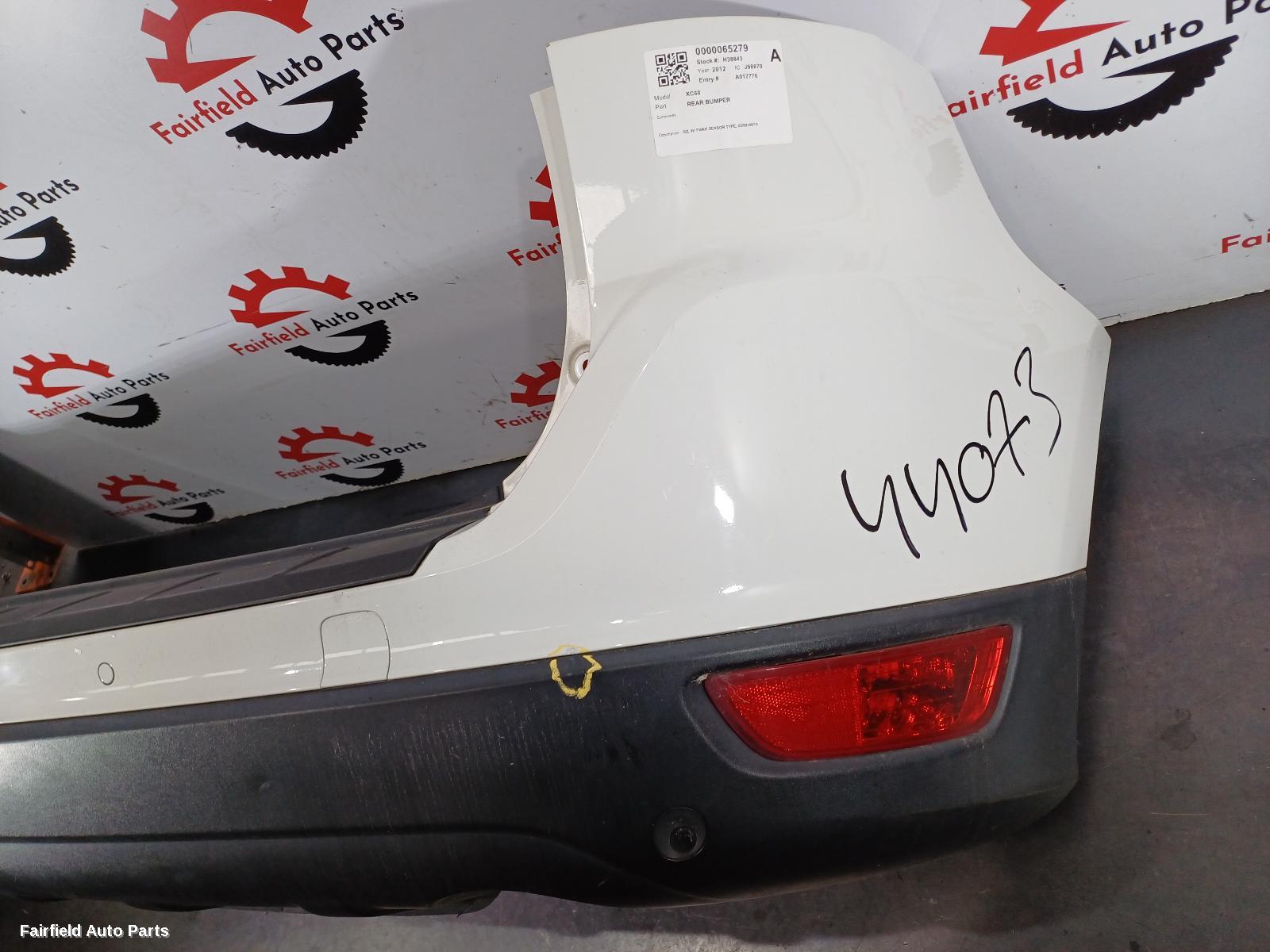 2009-2013 Volvo Xc60 Rear Bumper